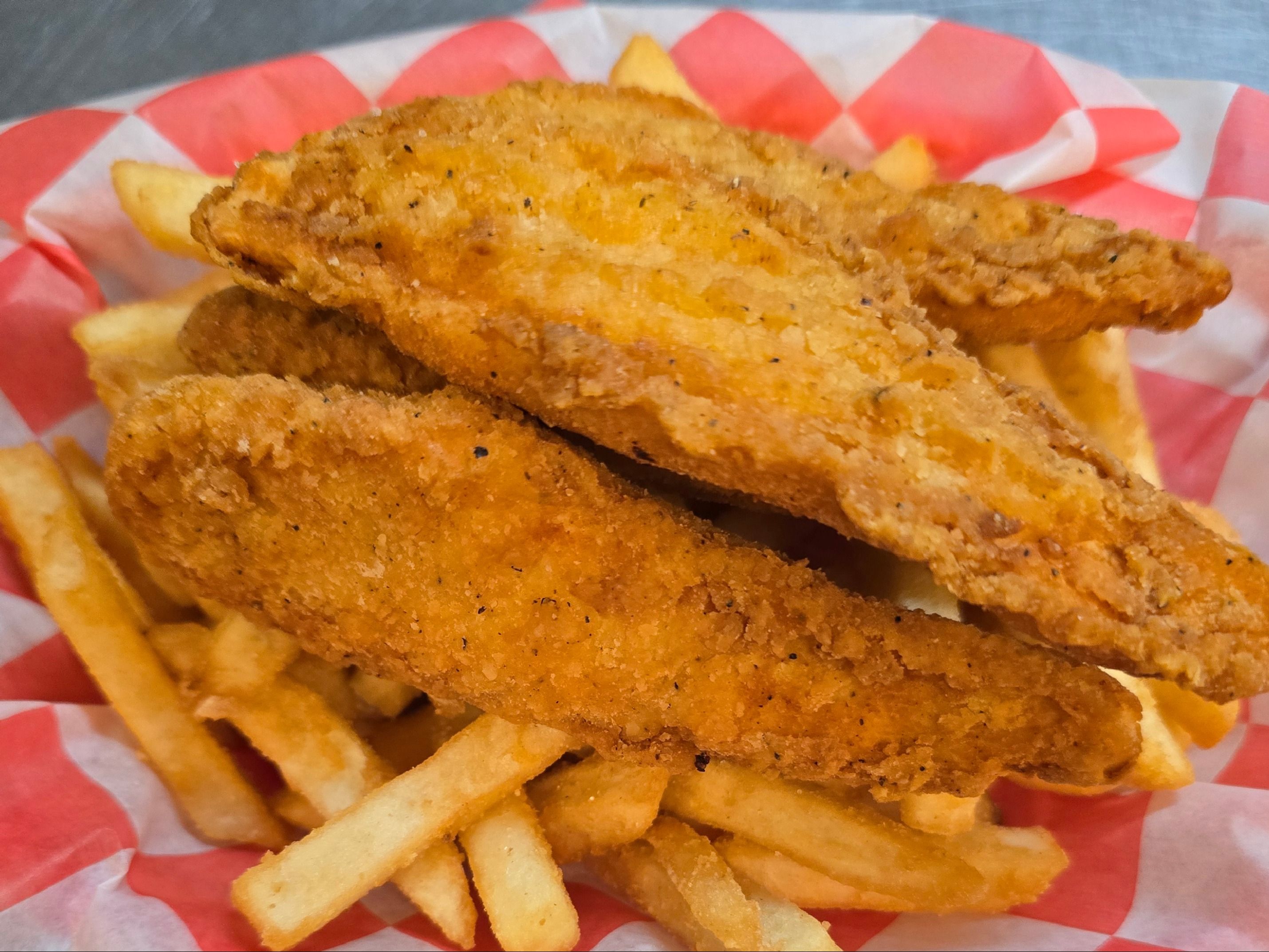Chicken Tender Basket.