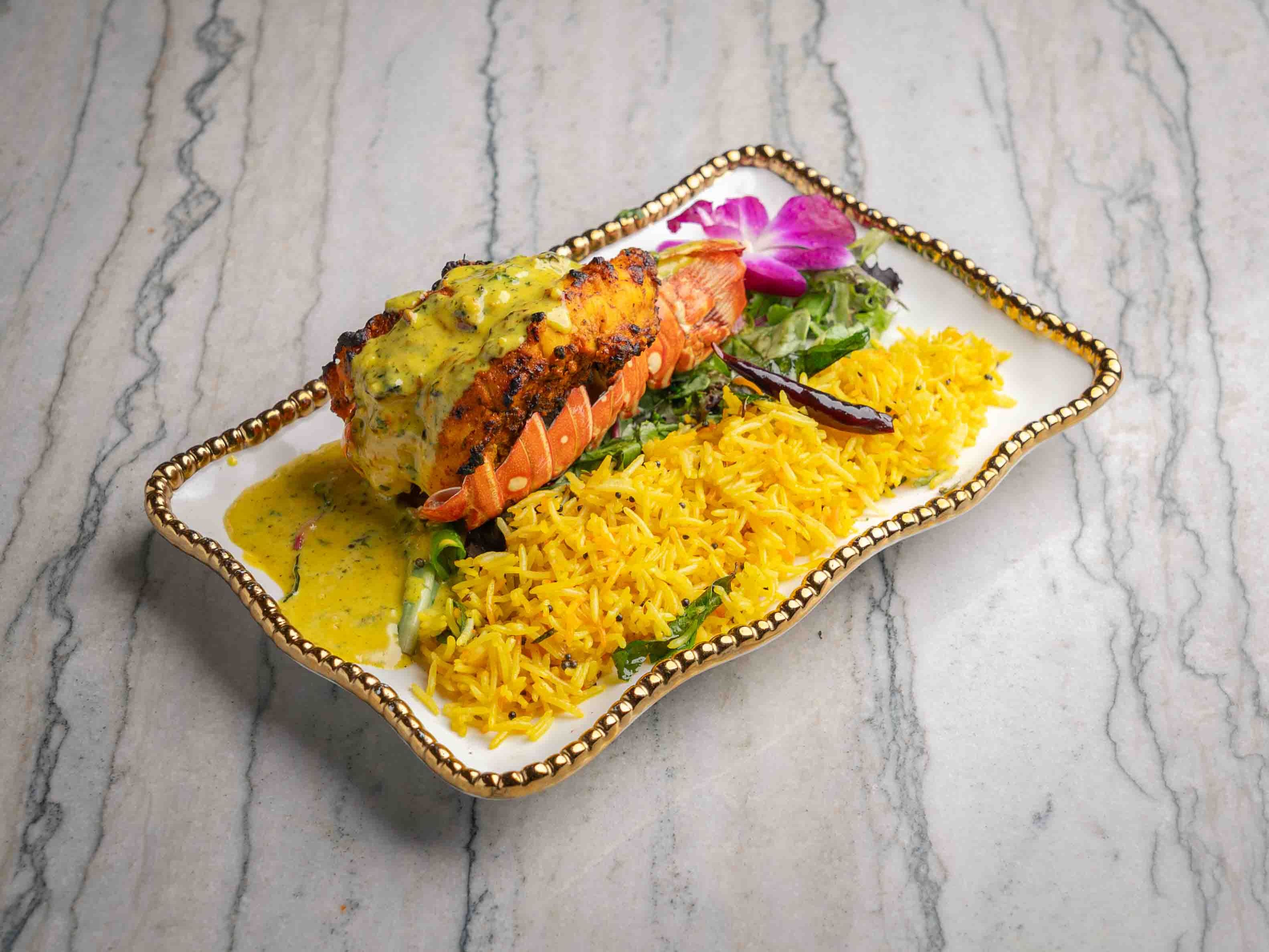 Tandoori Lobster.