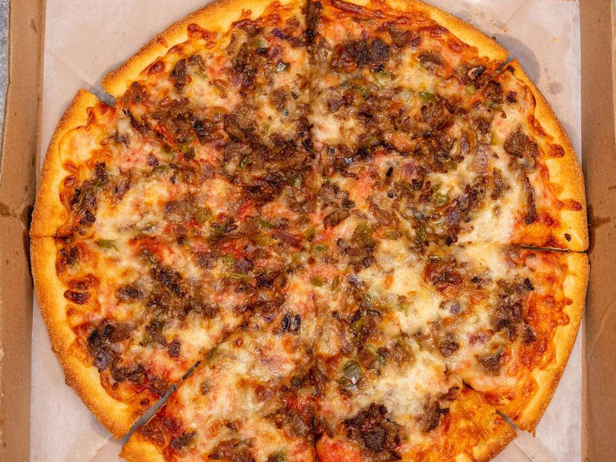 Philly Steak Pizza.