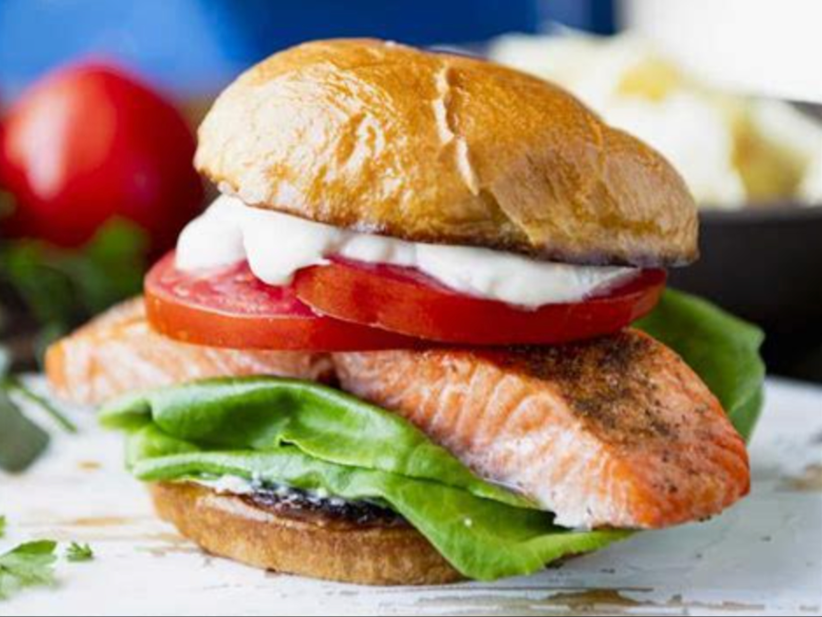 Salmon Burger