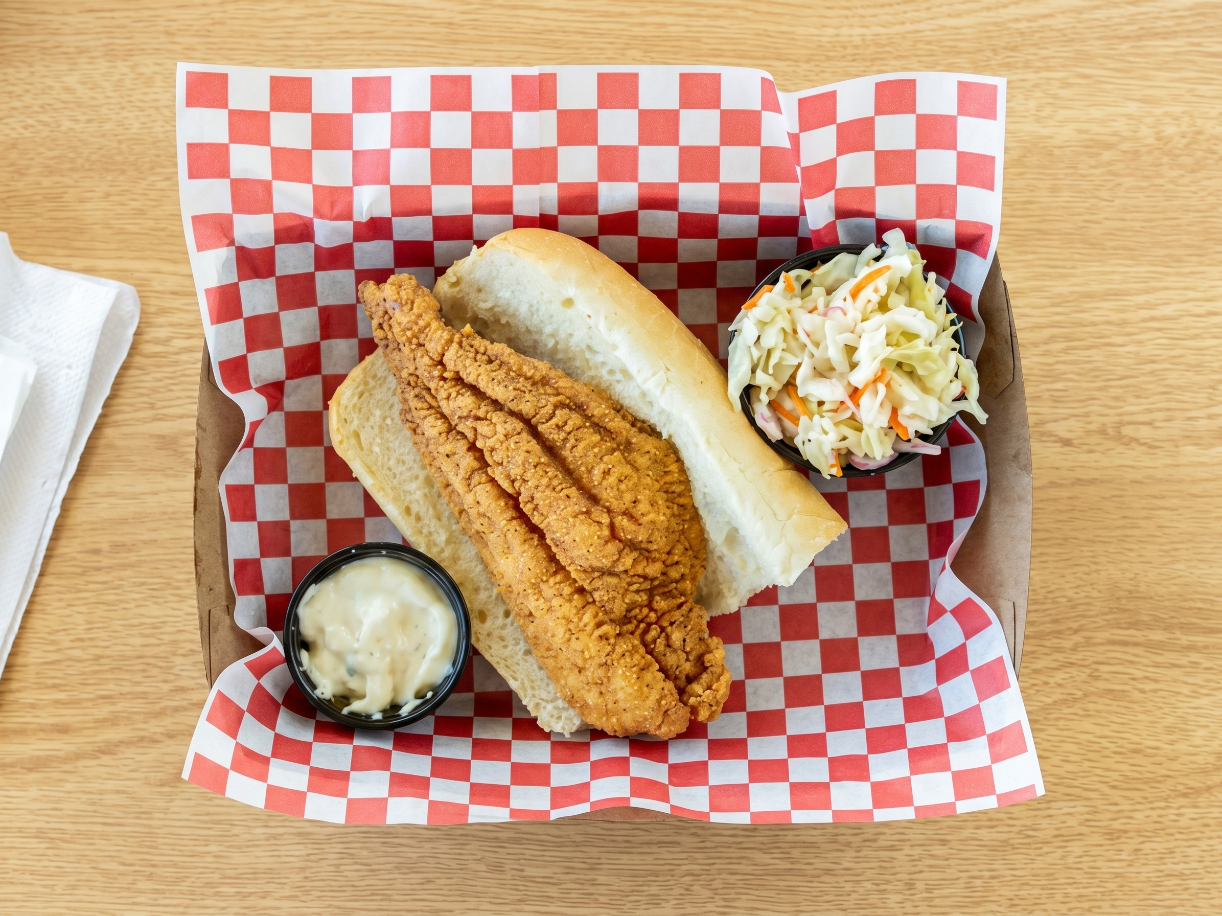 Catfish Sandwich.
