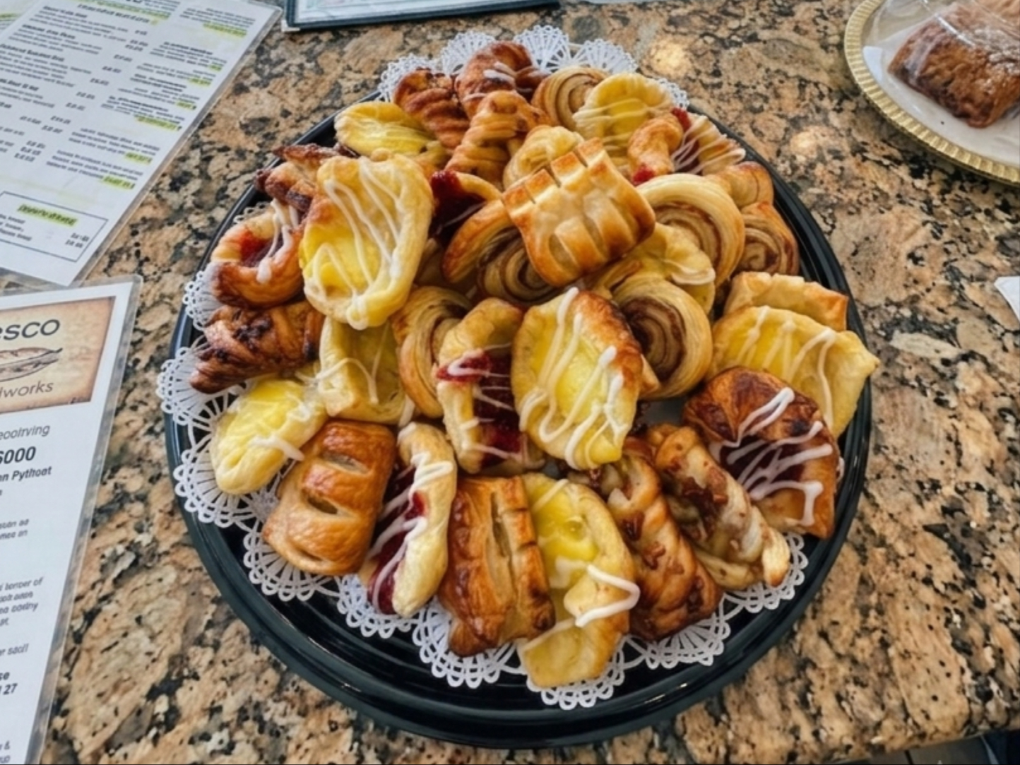 Homemade Danish Platter