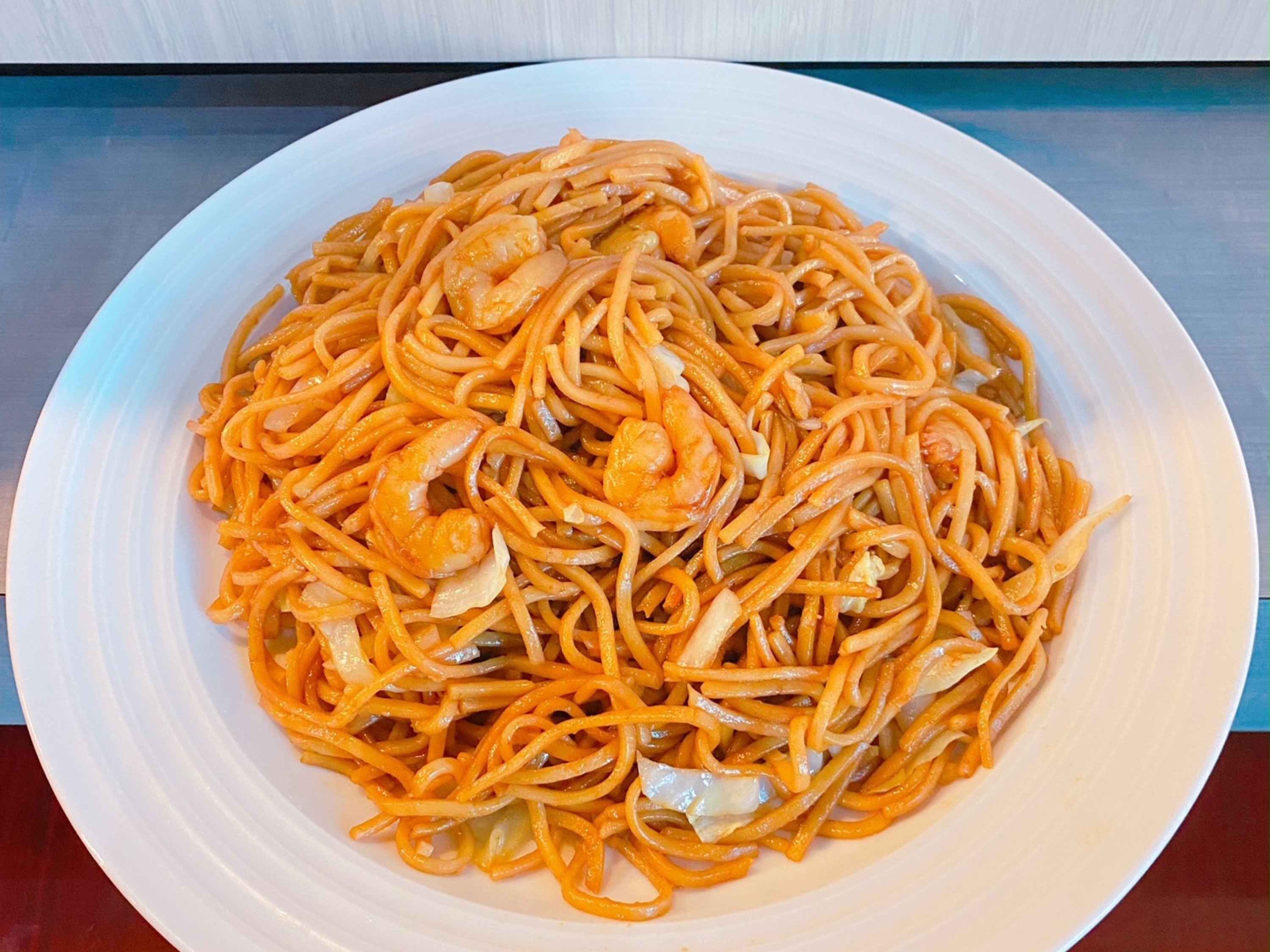 LM4 Shrimp Lo Mein.