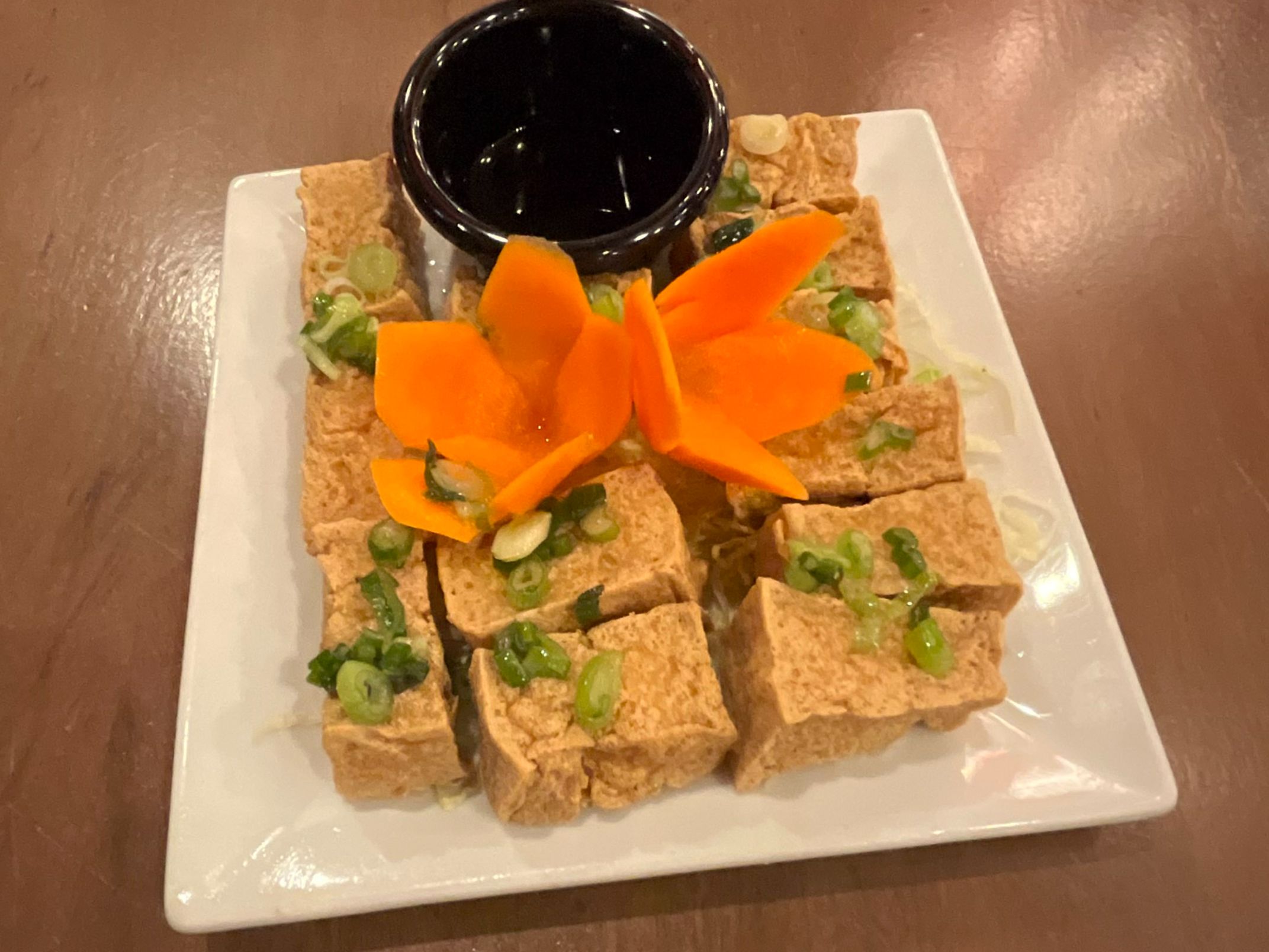 E16. Deep Fried Tofu.