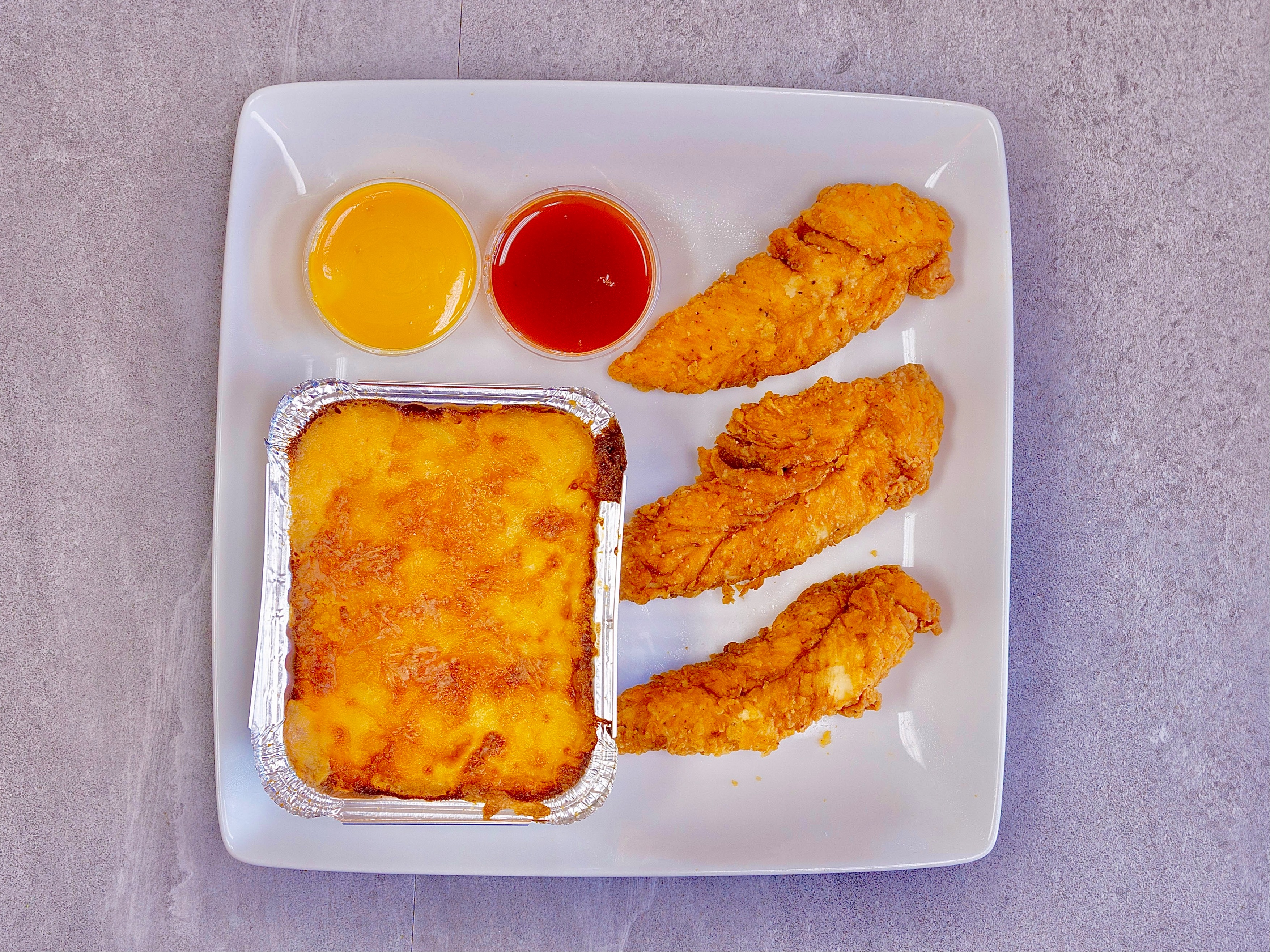 3 Tenders 1 Side.