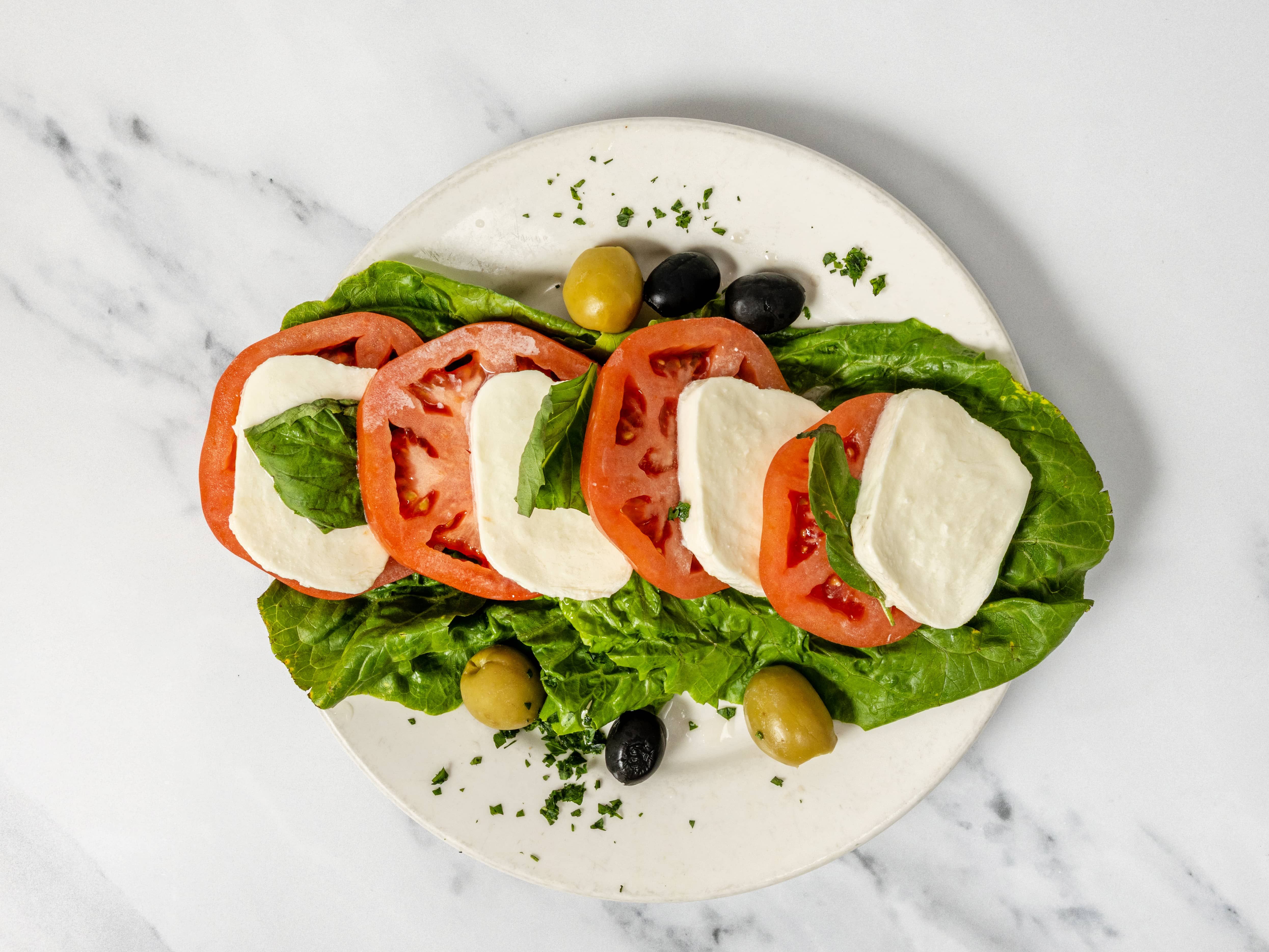 Mozzarella & Tomatoes.