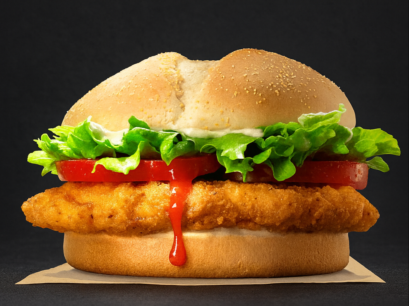 #29 Zinger Chicken Sandwich Only.