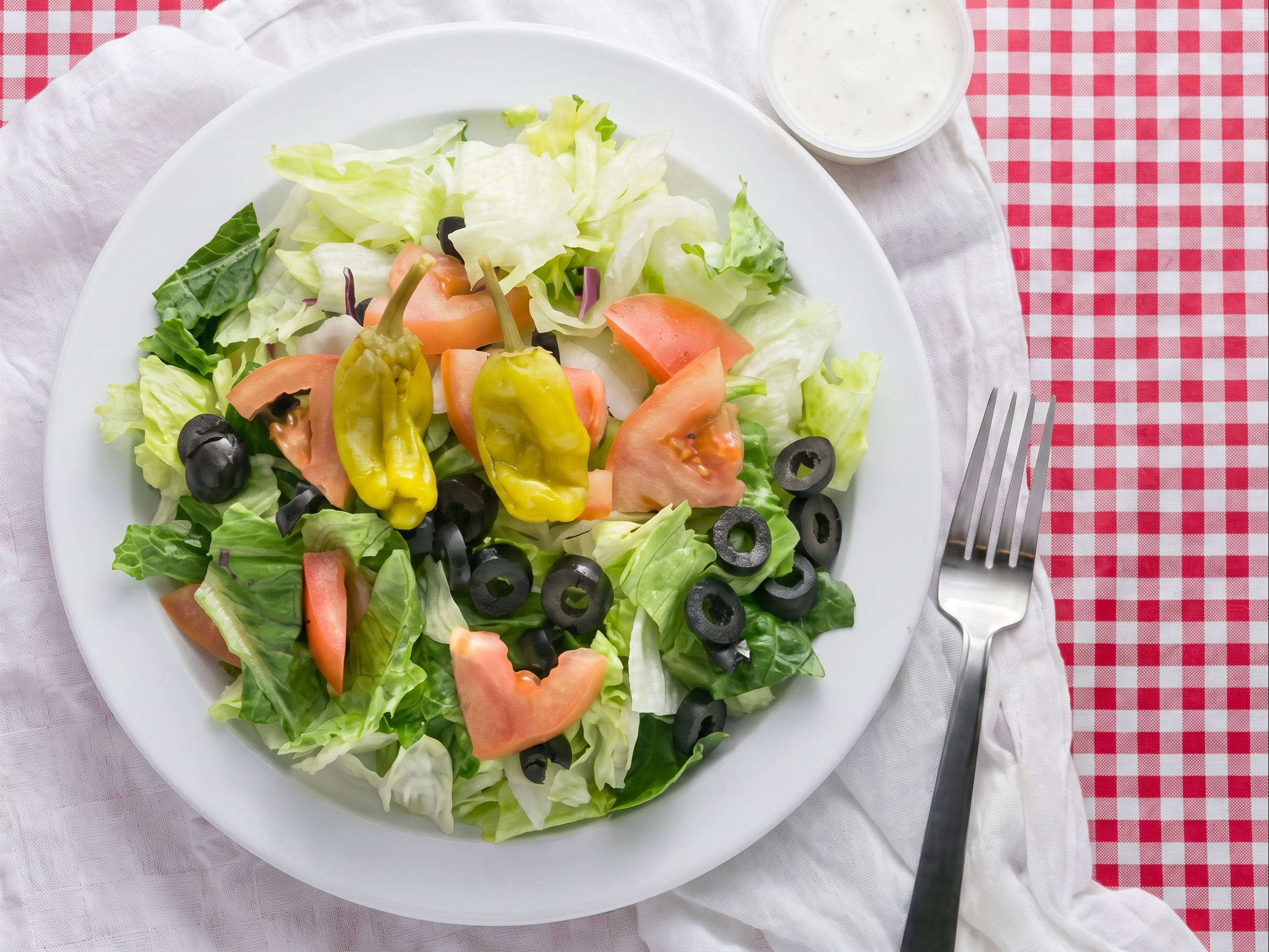 Bucket Dinner Salad