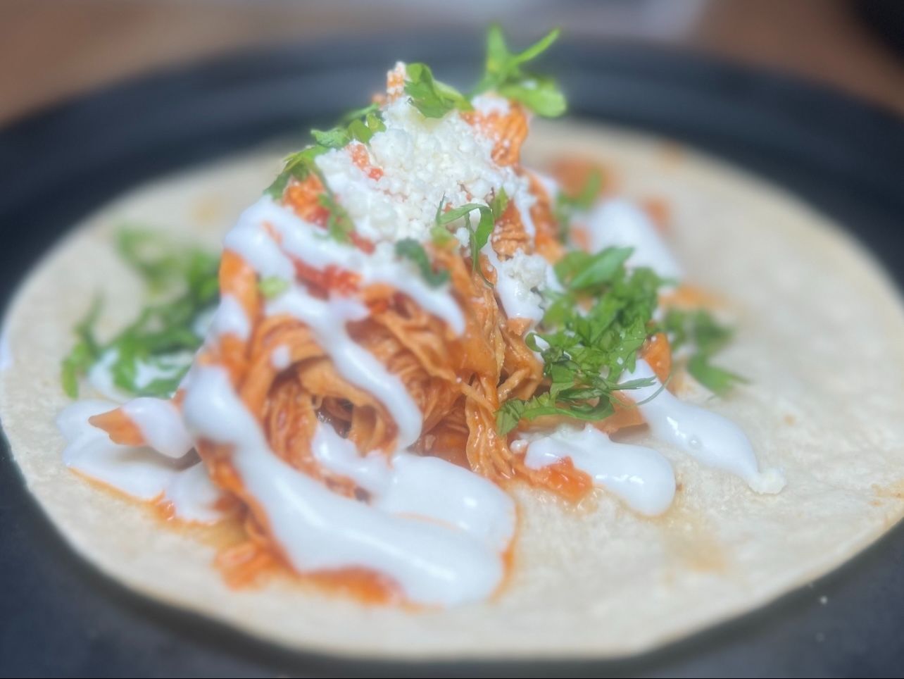 Chicken Tinga Taco.