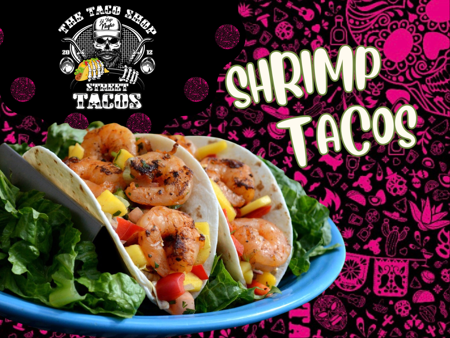 Shrimp Taco Combo.
