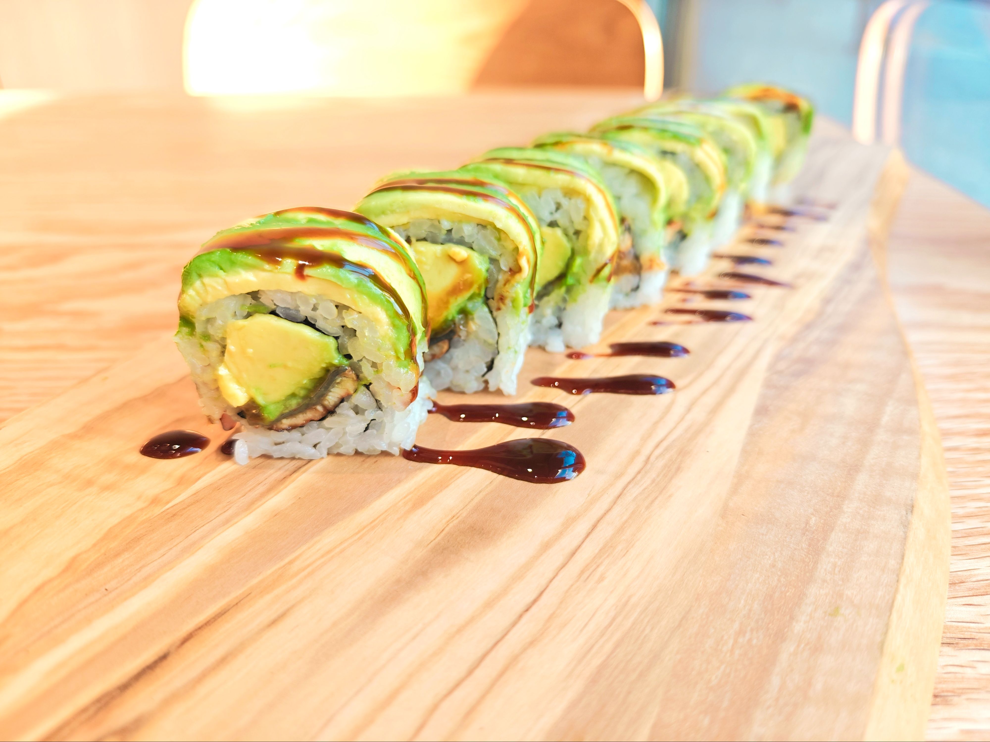 Green Dragon Roll.