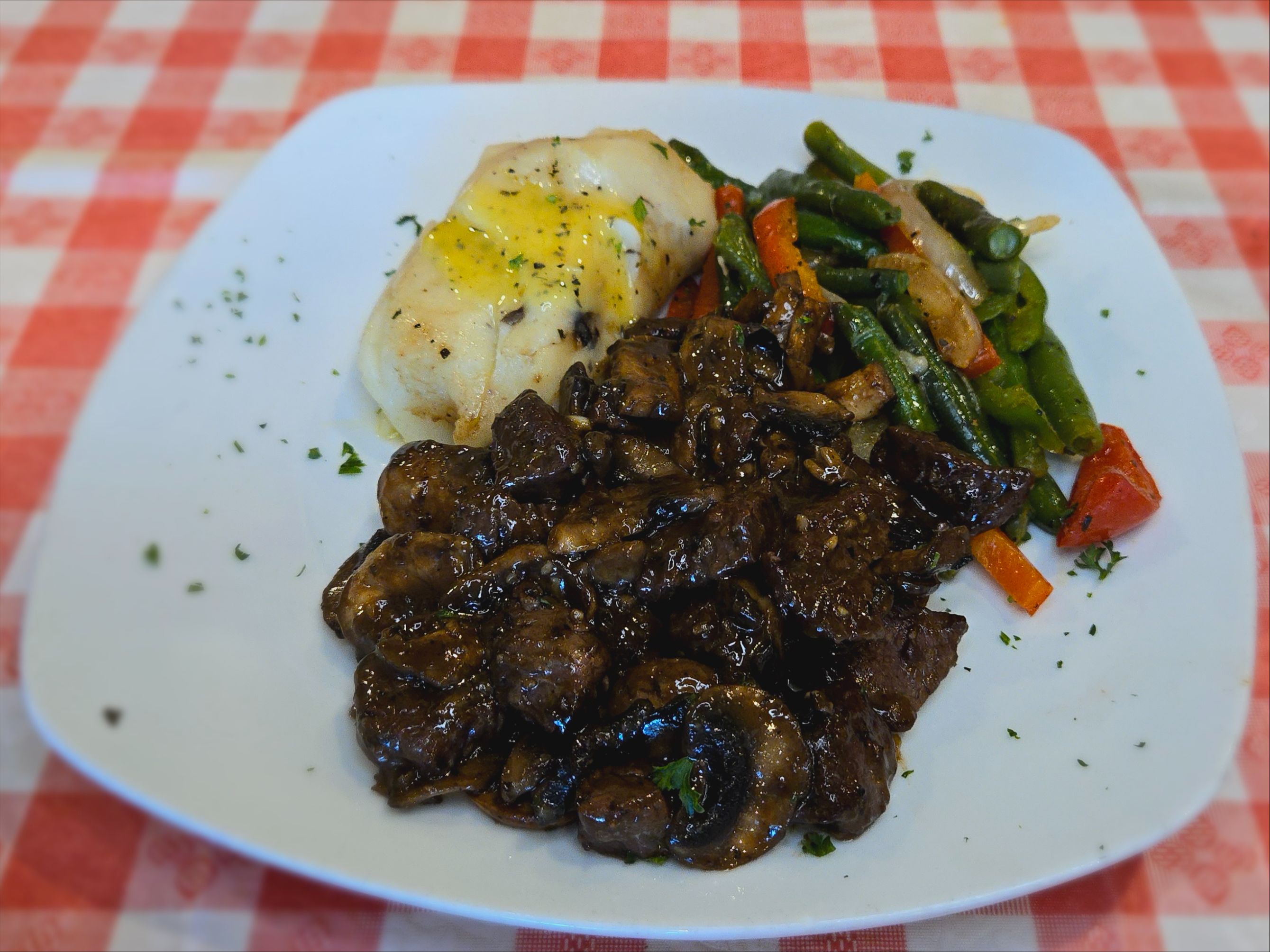 Beef Tenderloin Tips.
