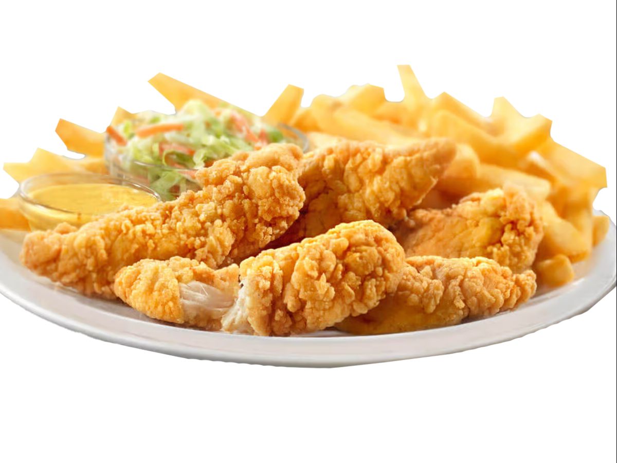 Chicken Fingers Dinner.