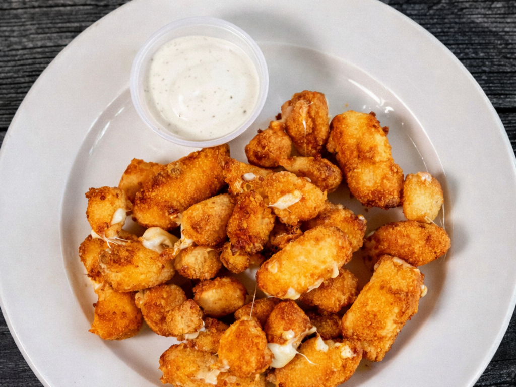 Cheese Curds (C).