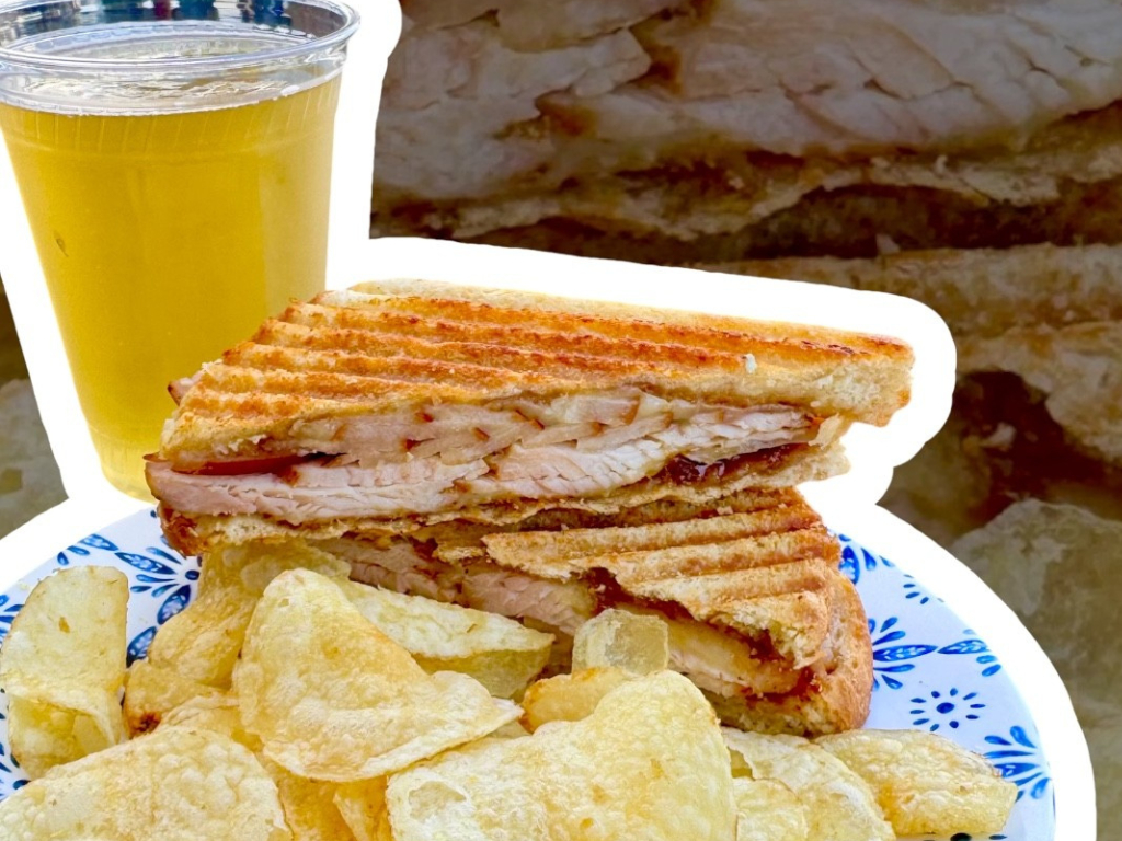 Turkey Pear Panini.