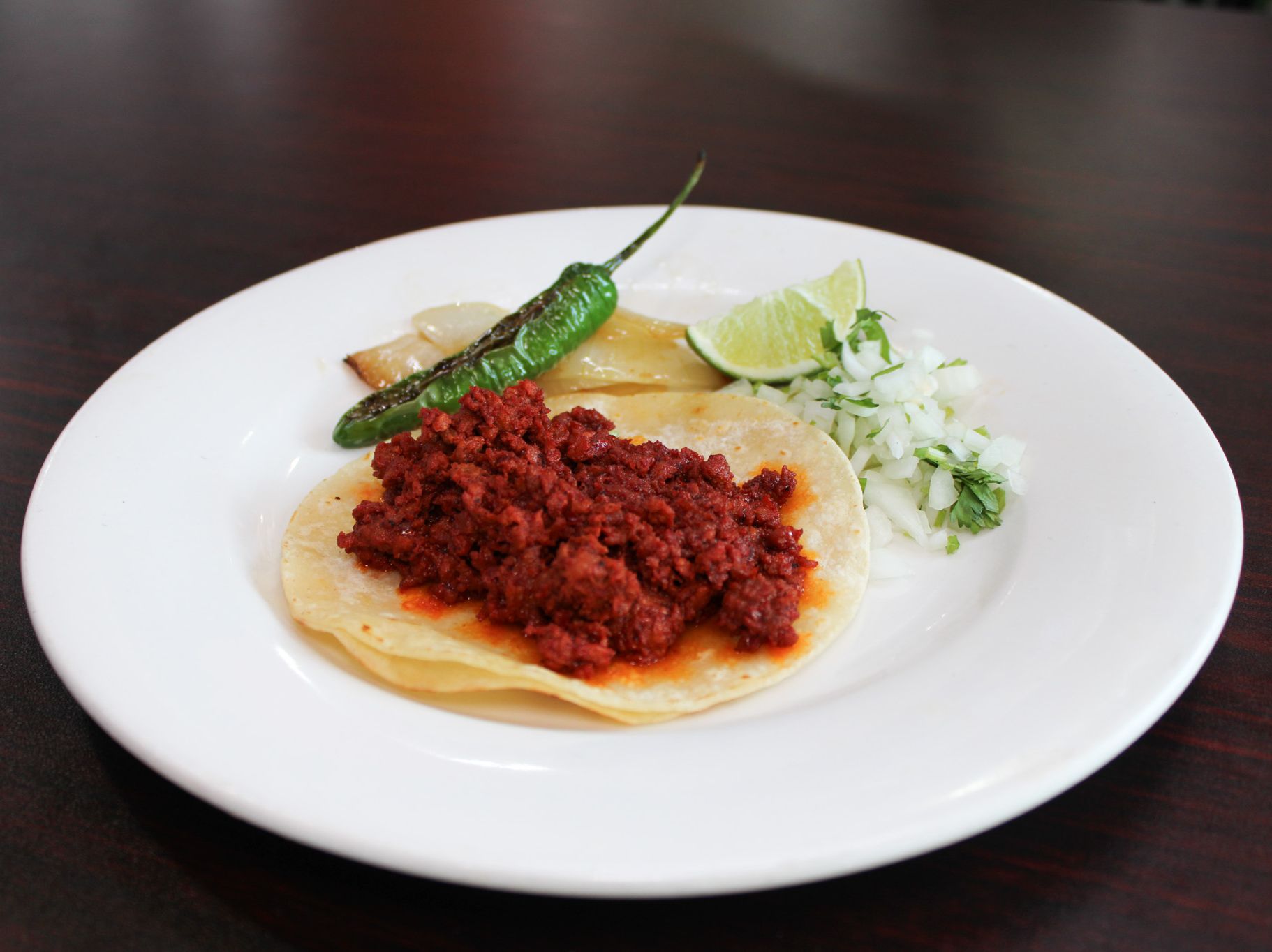 Taco Chorizo.