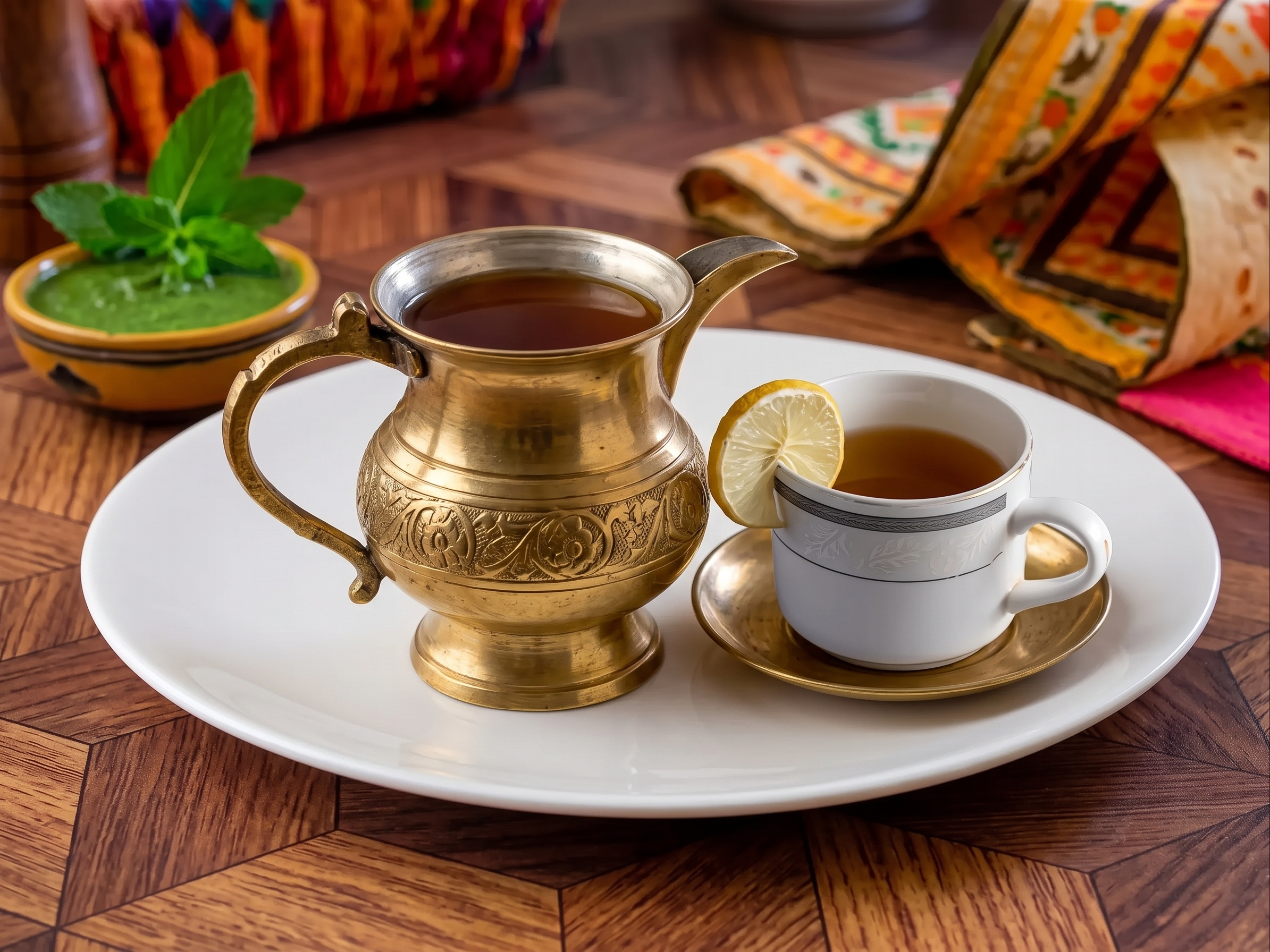 Afghan Kahwah Pot.