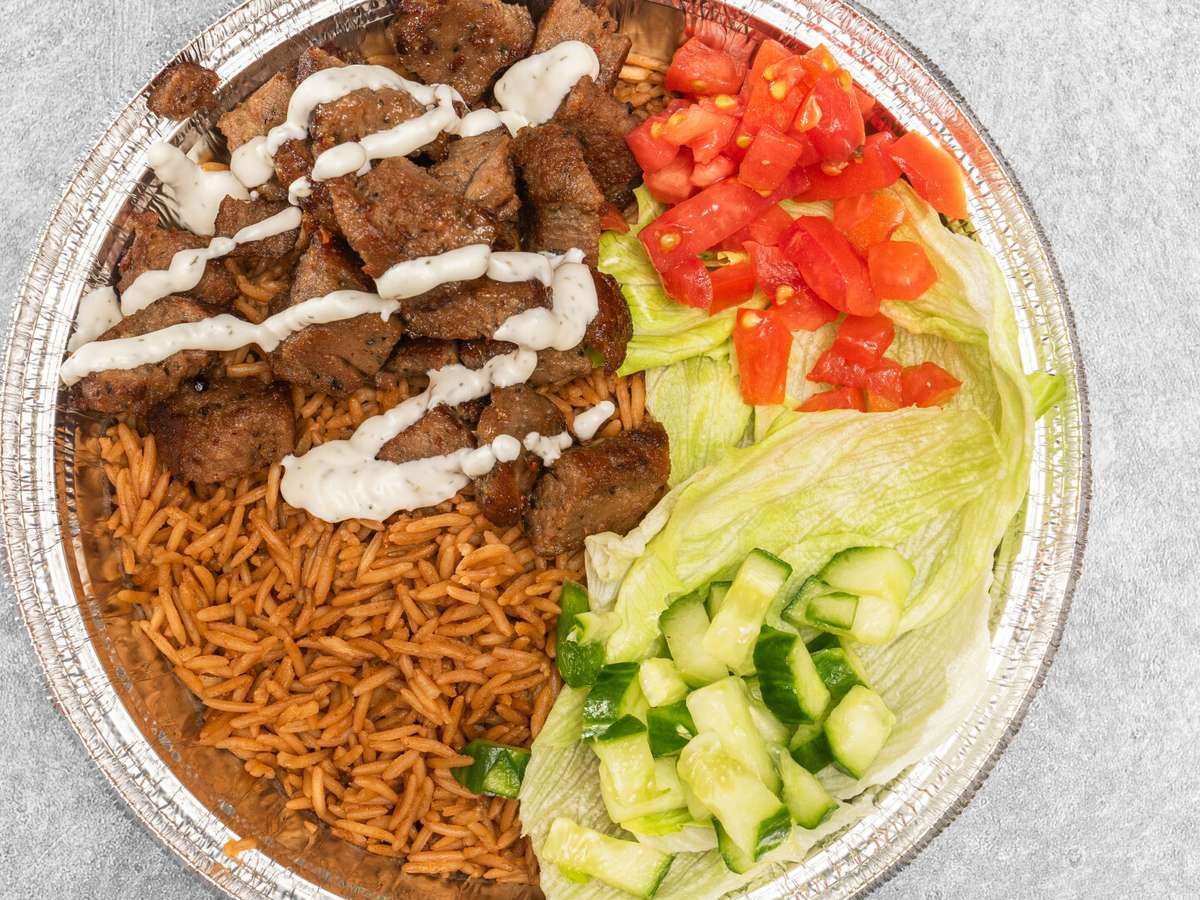 Lamb Over Rice.