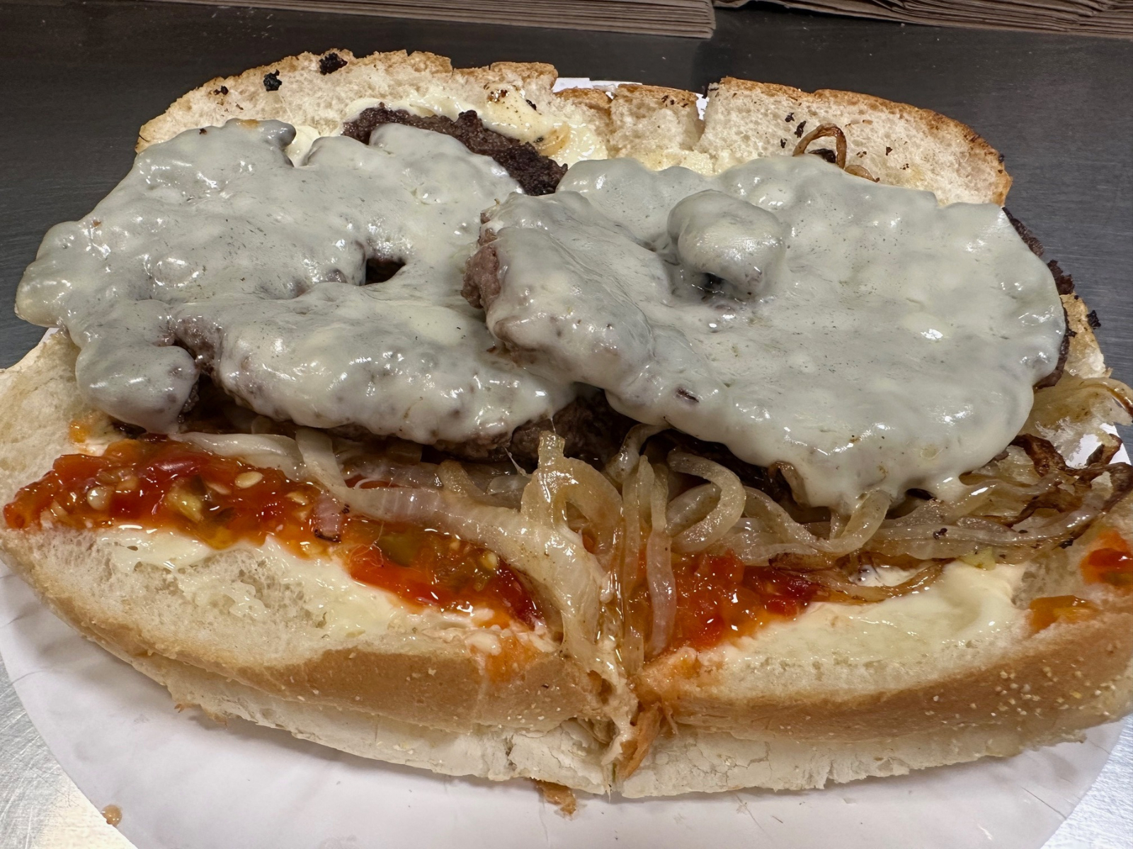 Hamburger Sub (online)