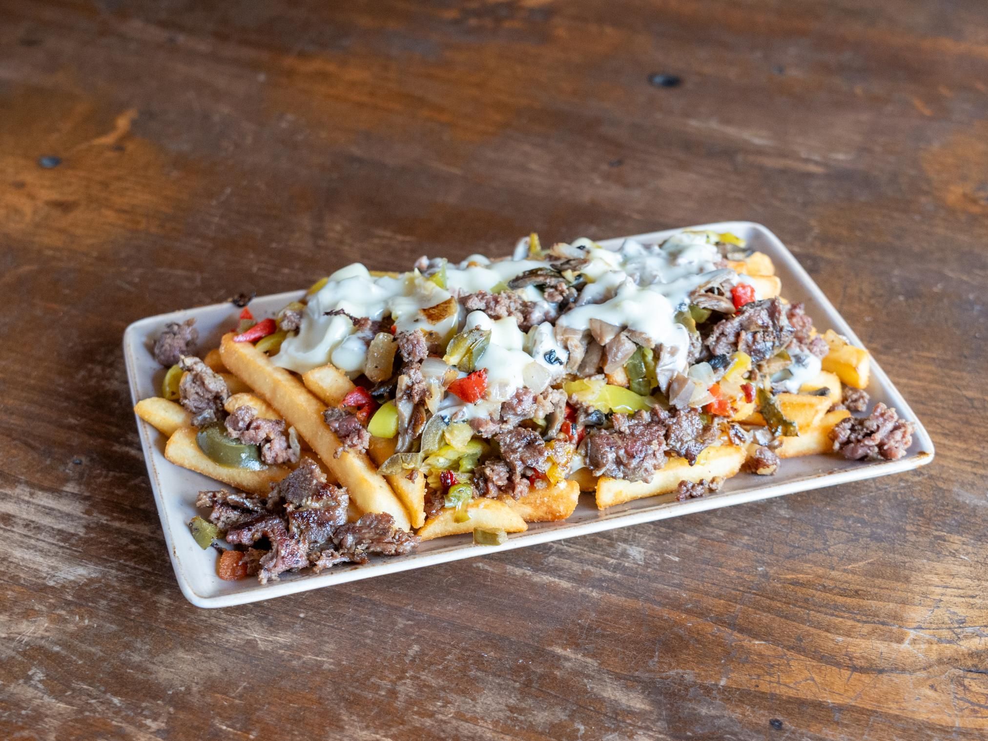 Small Philly Fries.