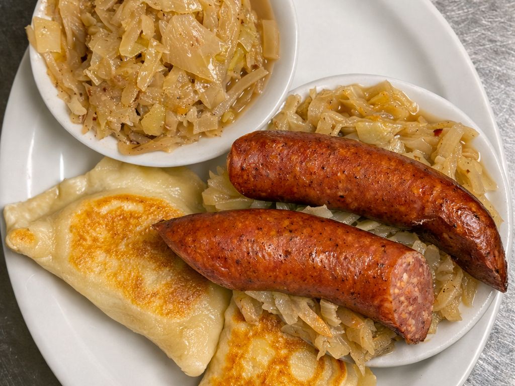 Kielbasa & Pierogi.