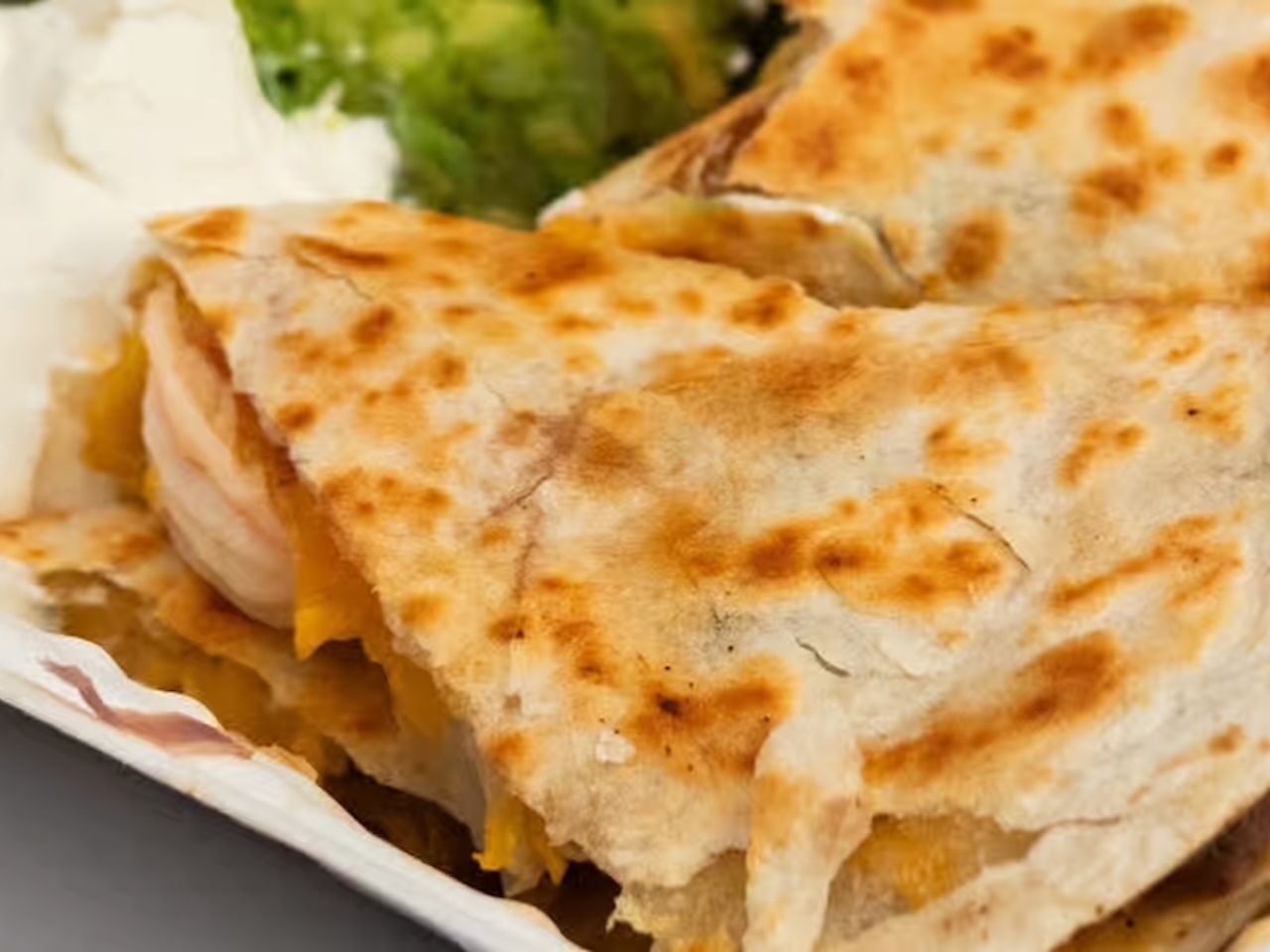 Shrimp Quesadilla.