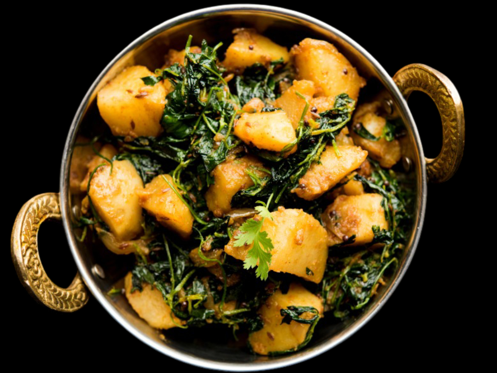 Methi Malai Mutter.