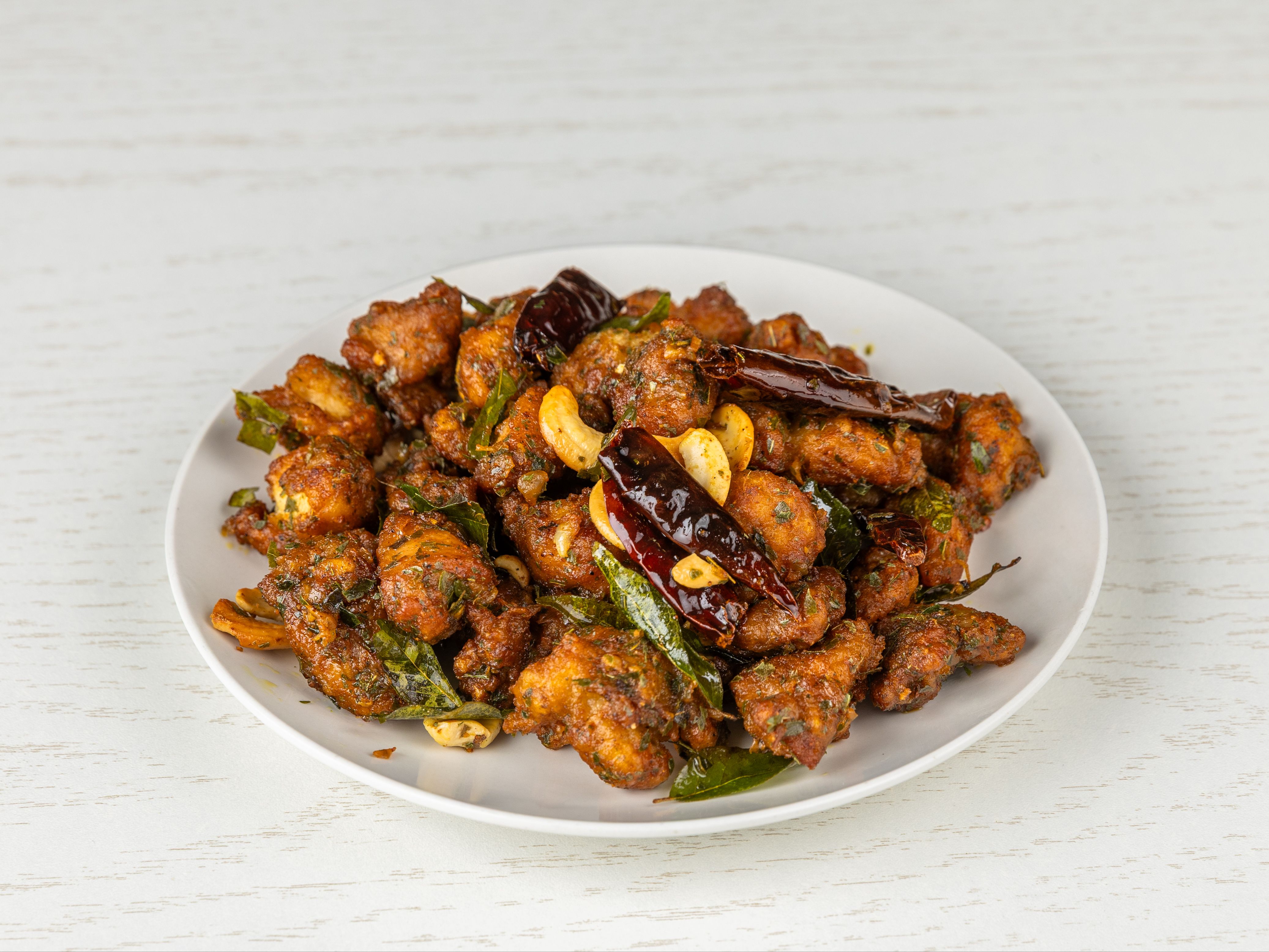 karivepaku chicken Fry - Half Tray