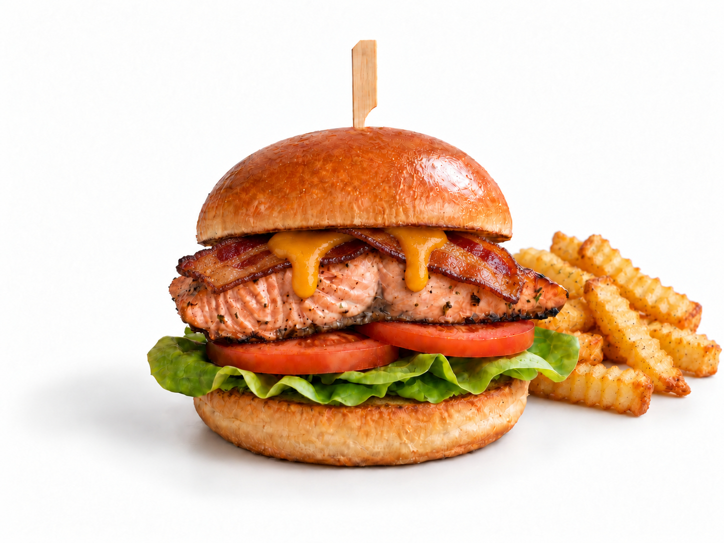 Blackened Salmon BLT.