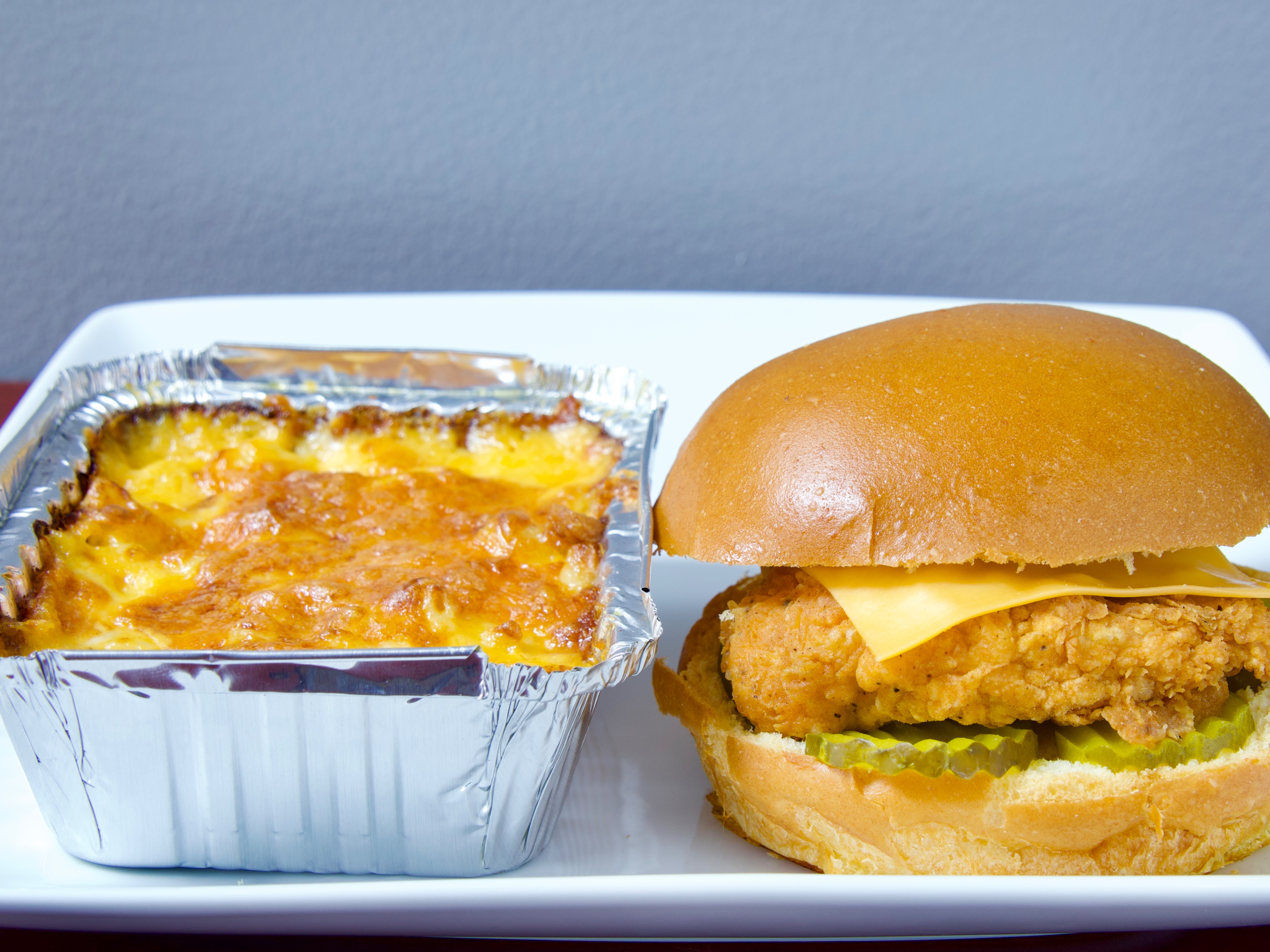 Regular Chicken Sandwich & 1 Side.