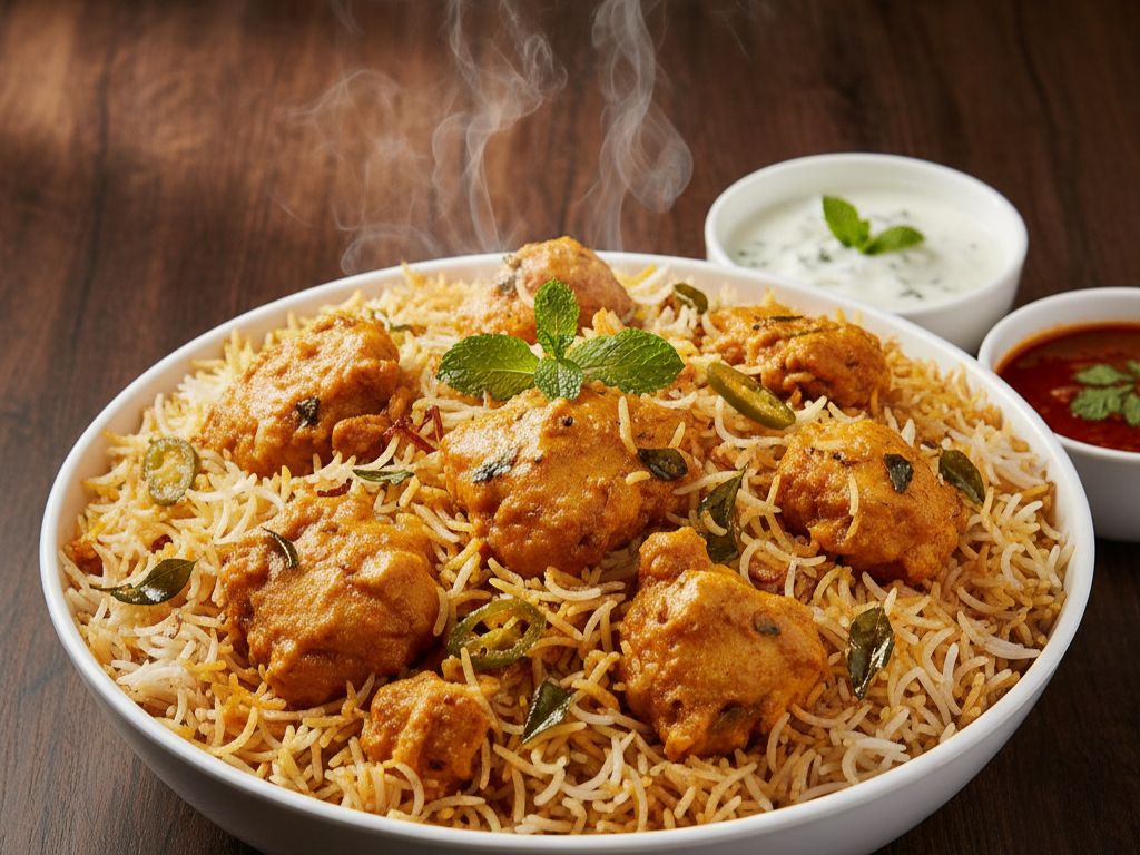Vijayawada Spl Chicken Biryani.