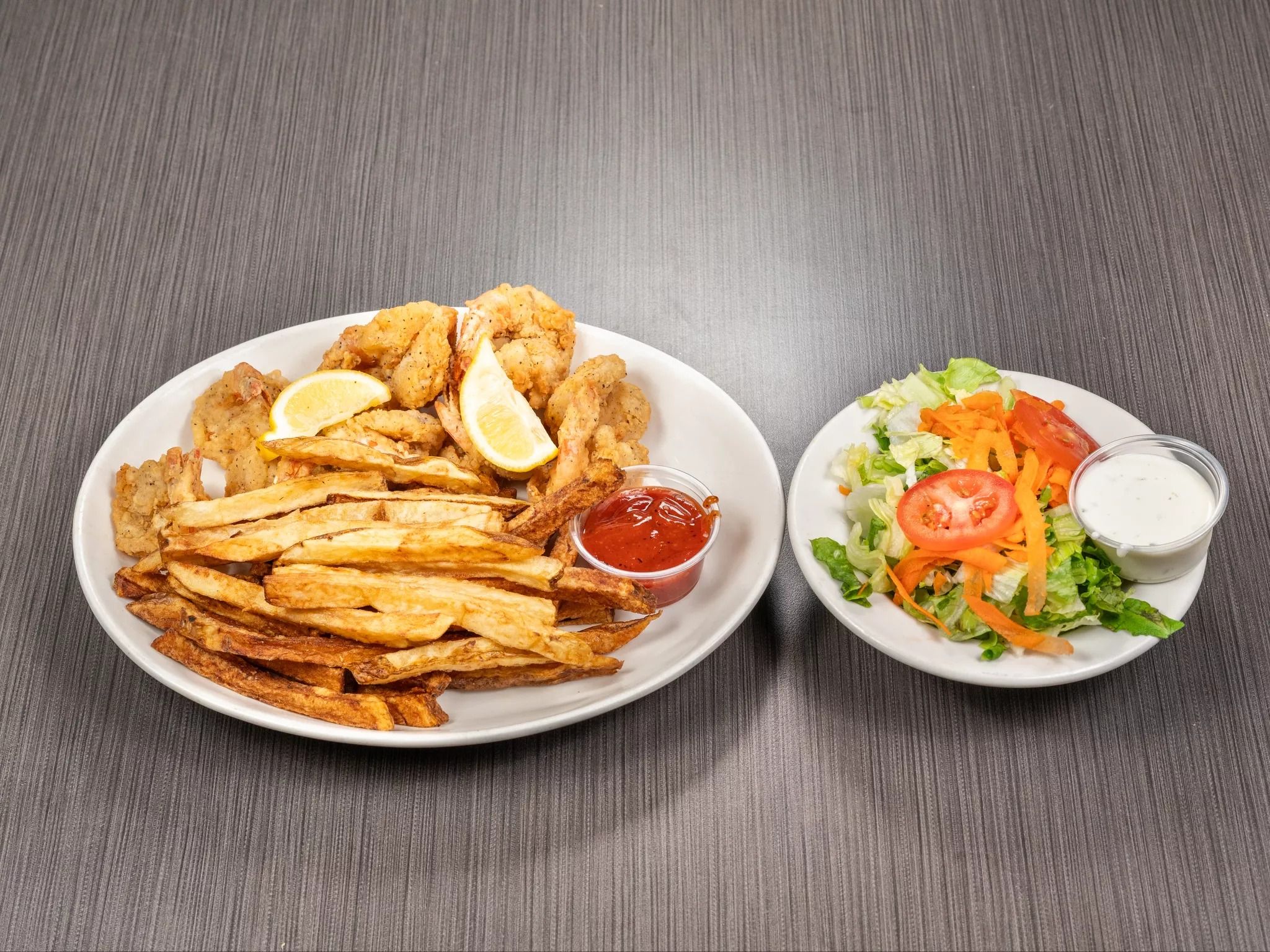 Louisiana Gulf Shrimp Platter.