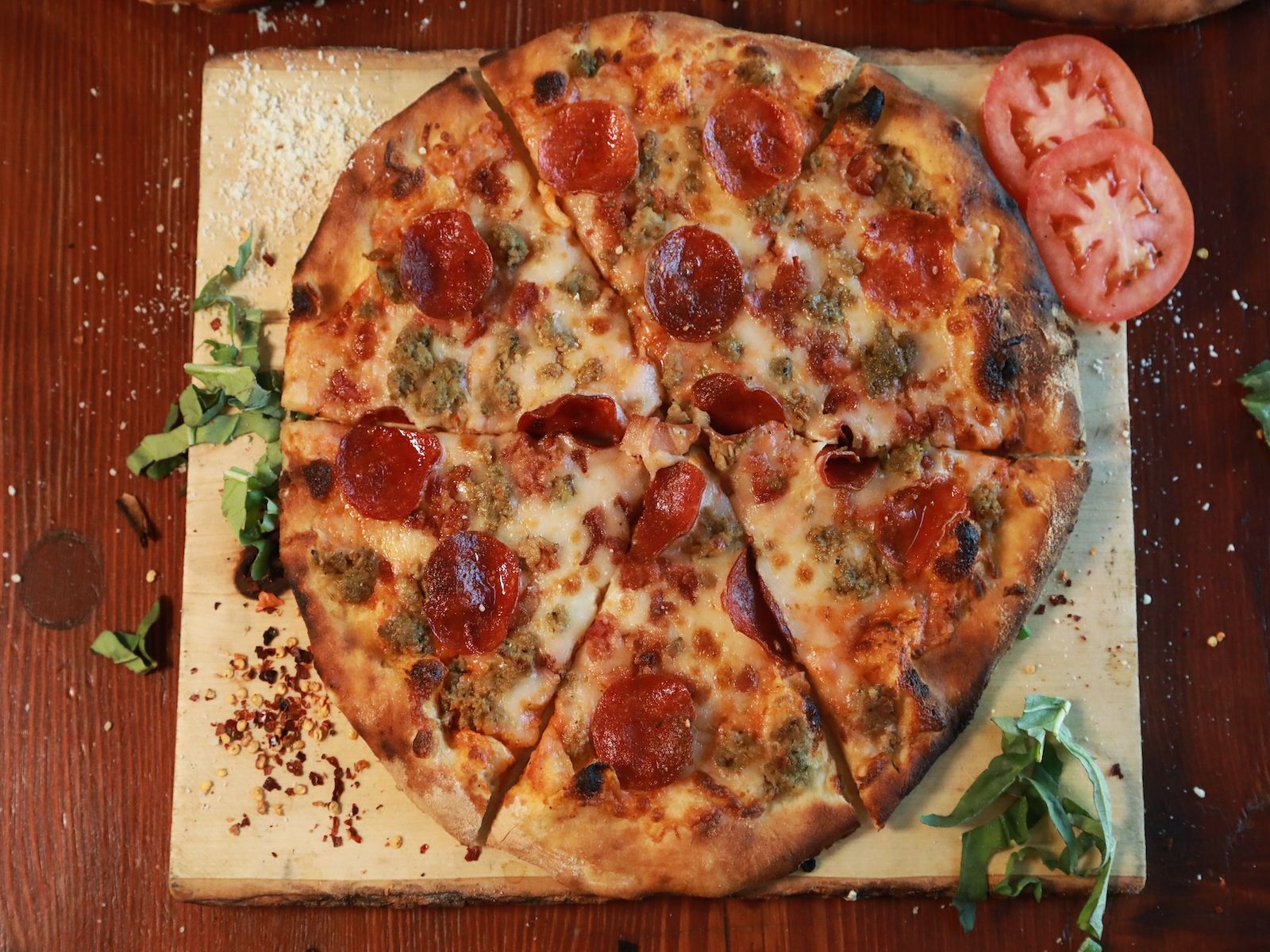 The Ron Swanson Pizza.