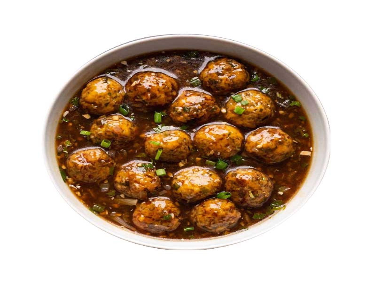 Vegetable Ball Manchurian.