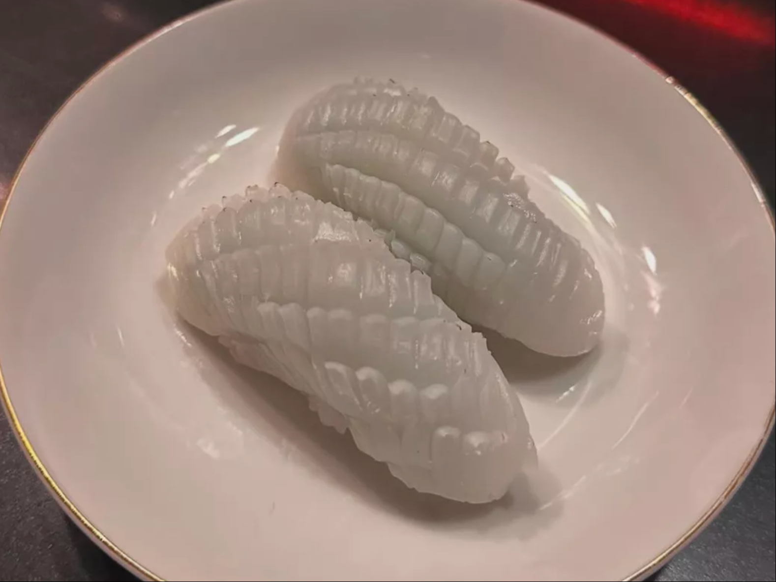 Squid Nigiri.