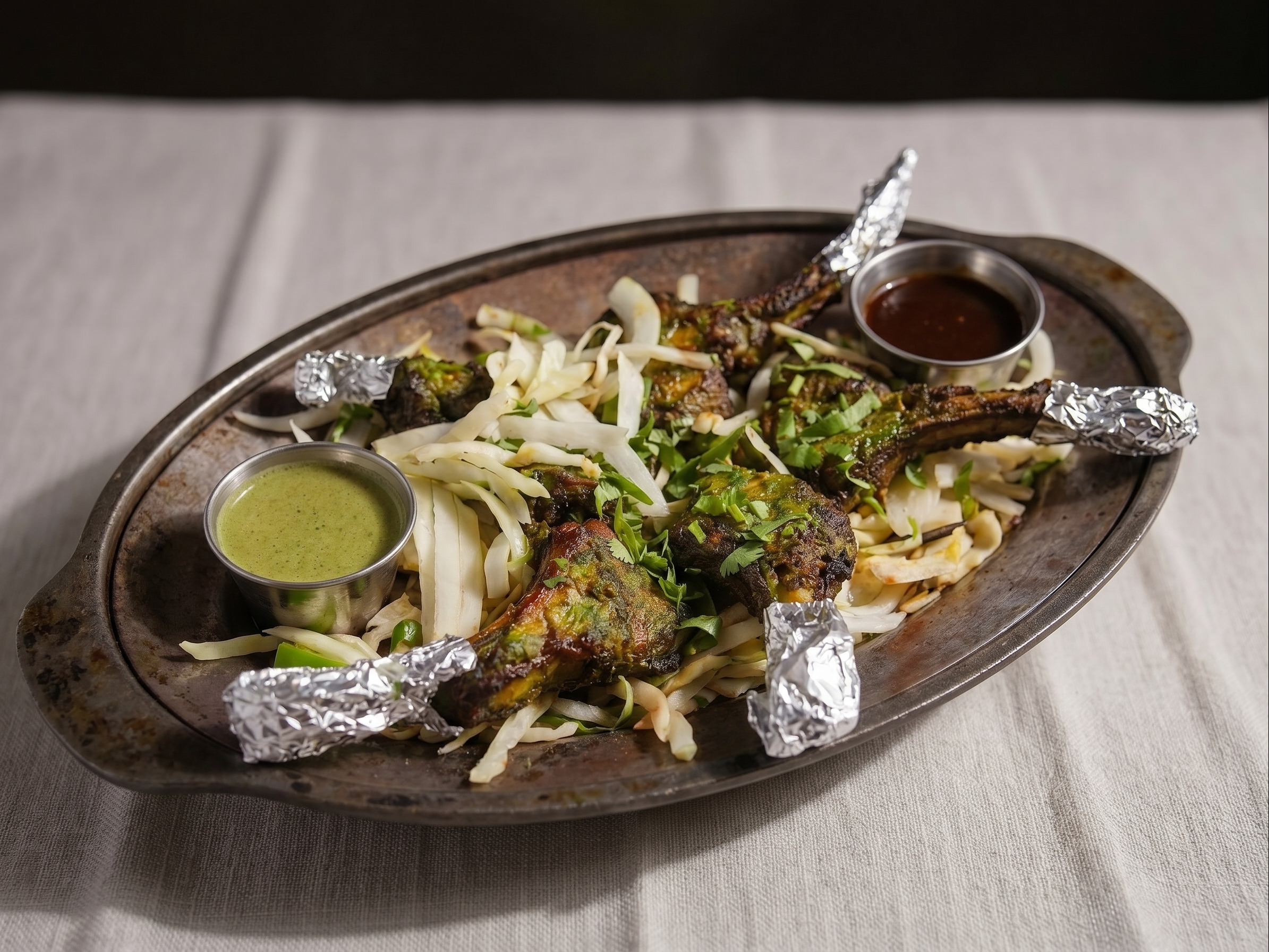 Tanjore Lamb Chops.