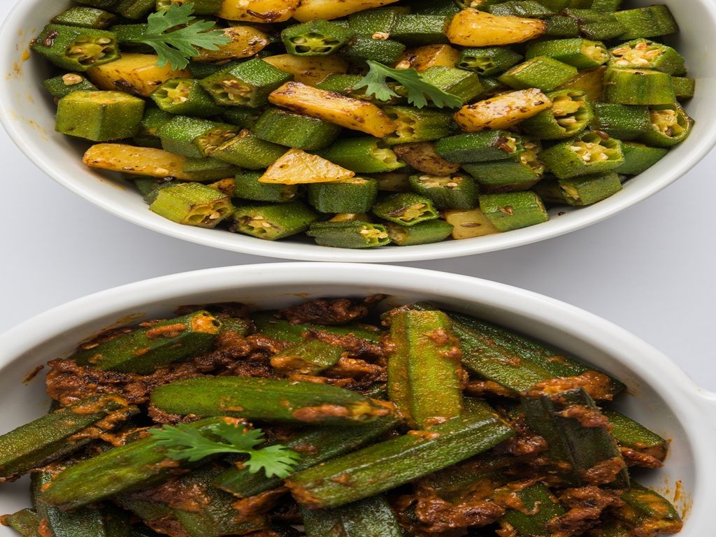BHINDI(Okra) FRY.