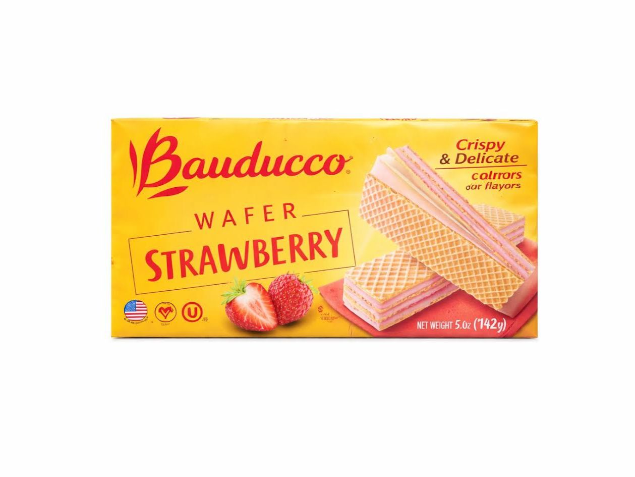Wafer Strawberry 5.82oz - Bauducco.