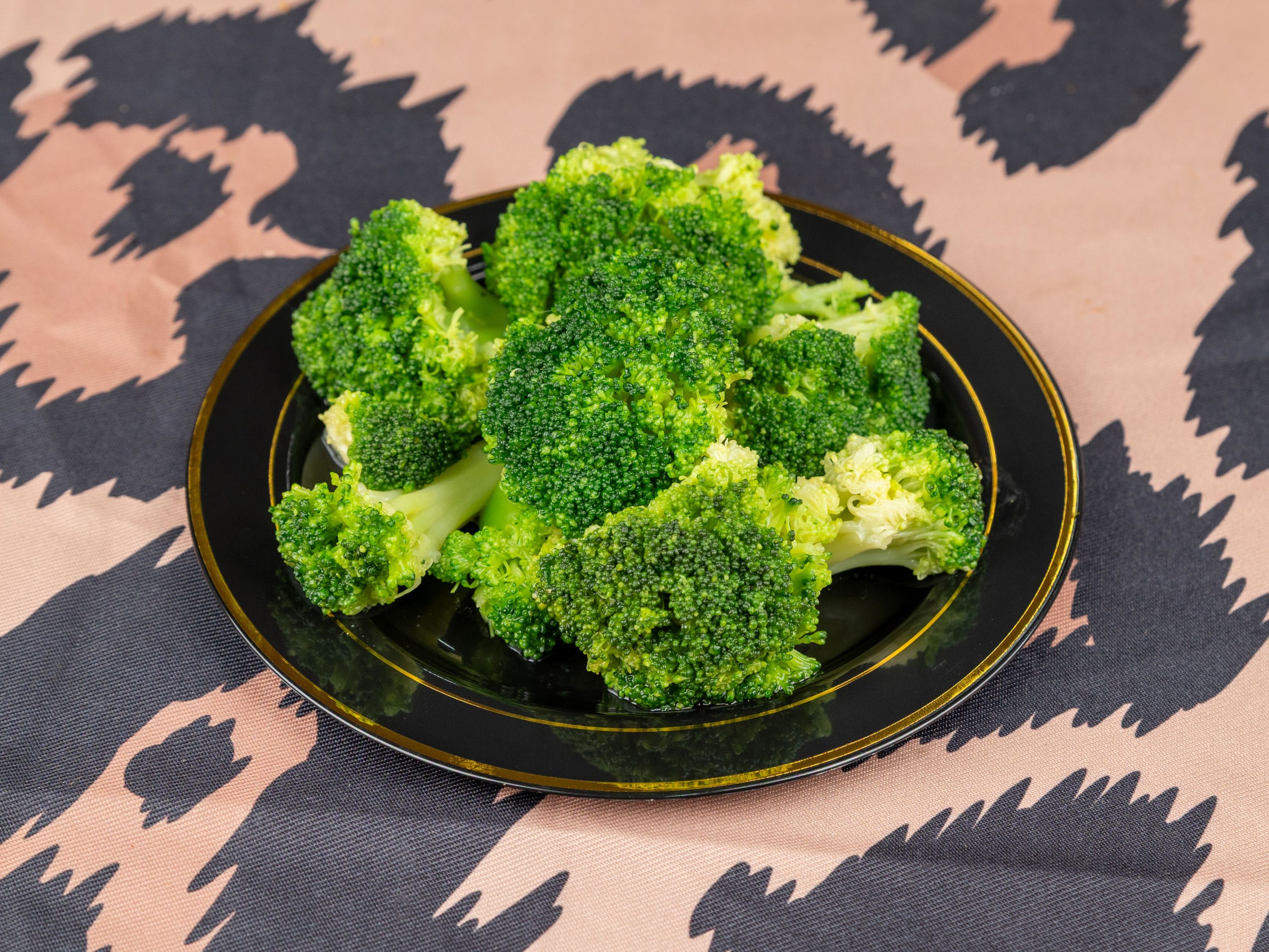 Steamed Broccoli.