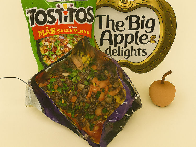 Tostitos with Brisket-Tosti Brisket