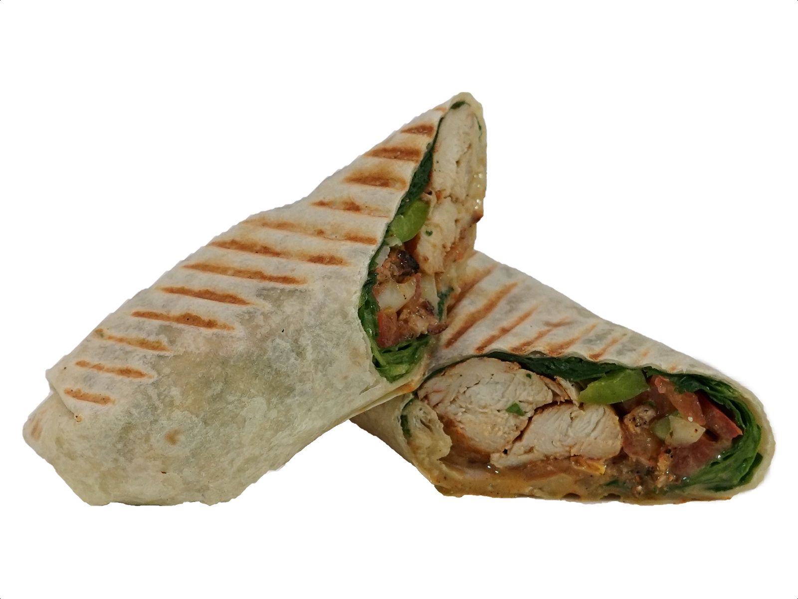 Chicken Kabob Wrap.