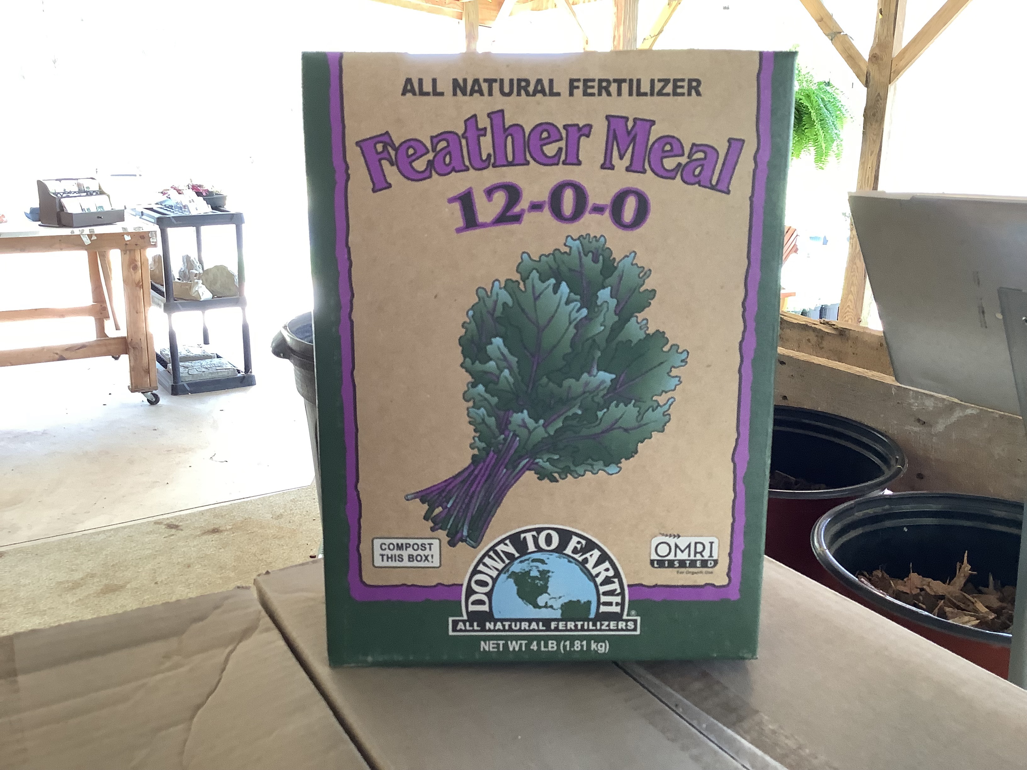 Fertilizer, Feather Meal 12-0-0 (4 lb)
