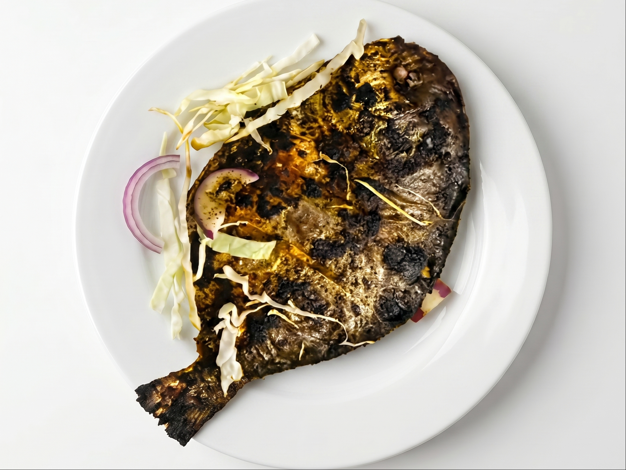 Tandoori Pomfret (Whole Fish).
