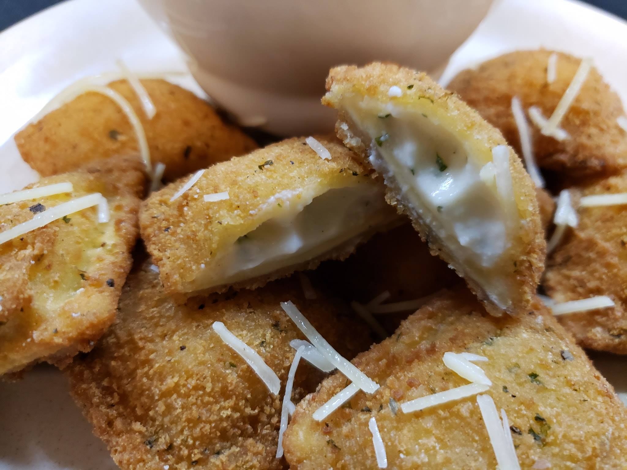 Fried Cheese Ravioli 8.