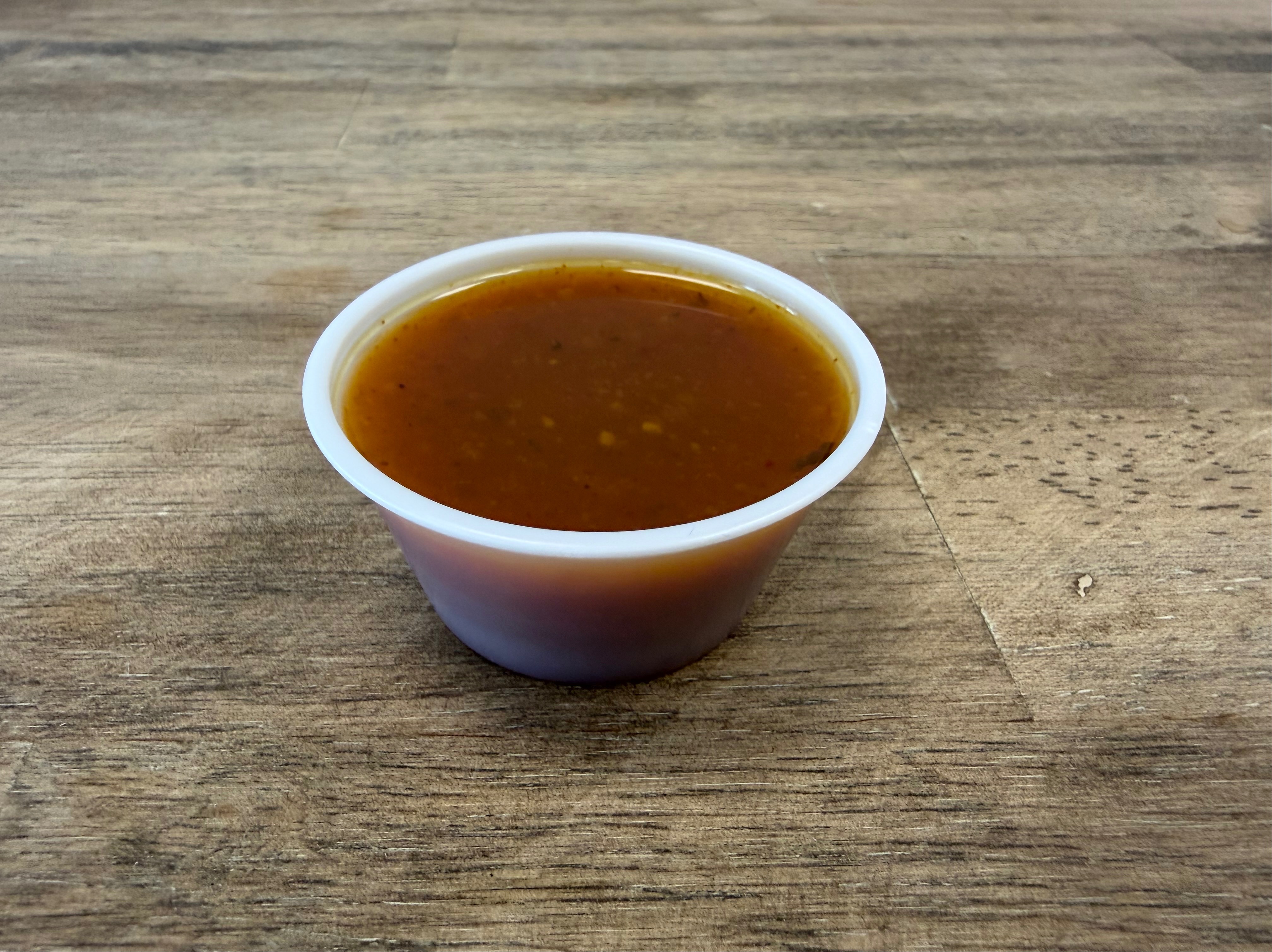 Side of Mango Habanero Sauce.