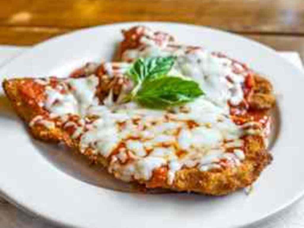Chicken Parmigiana.