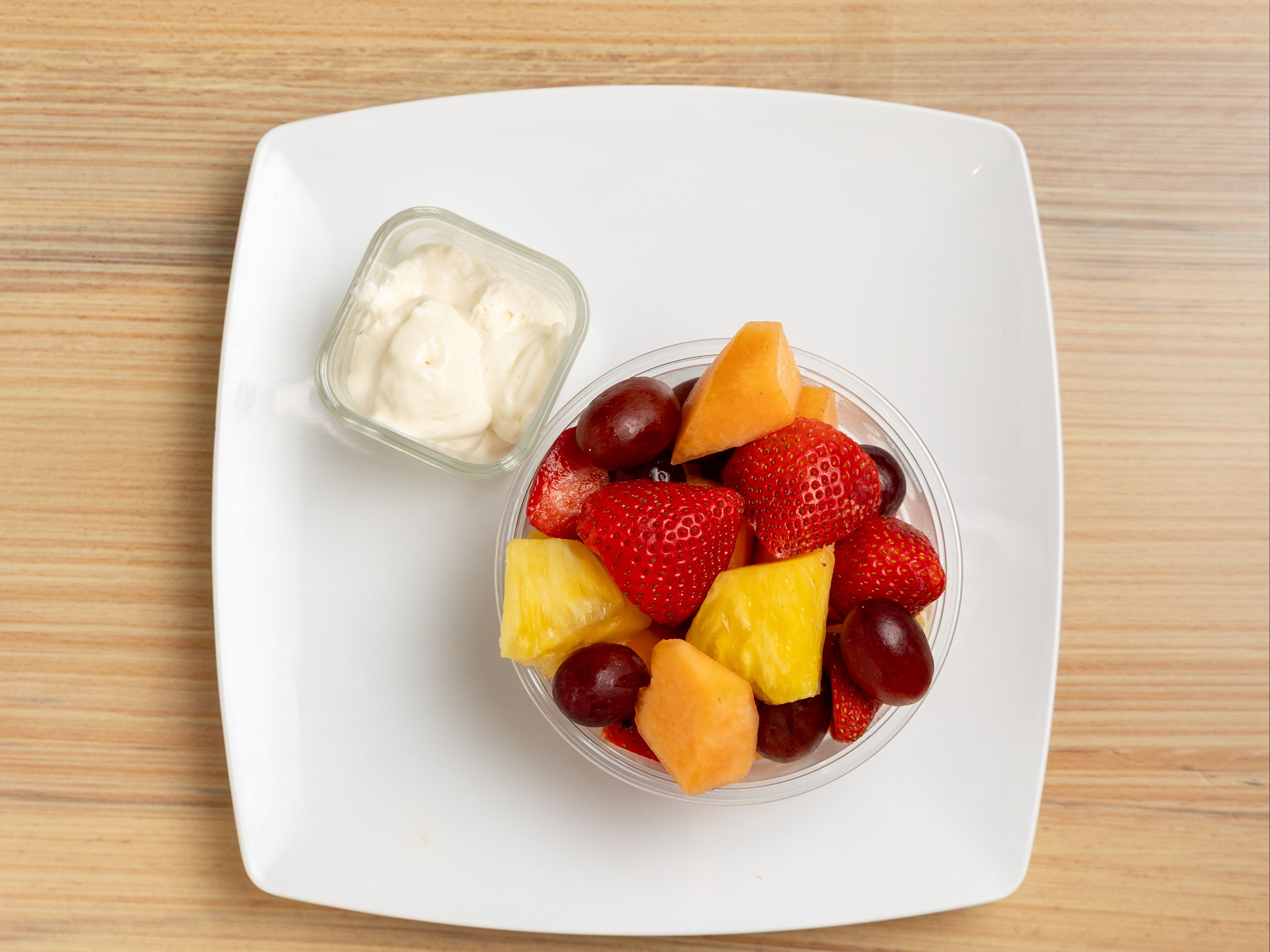 Fruit Cup with Dip.