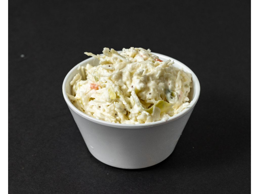 50. Potato, Macaroni Or Cole Slaw.