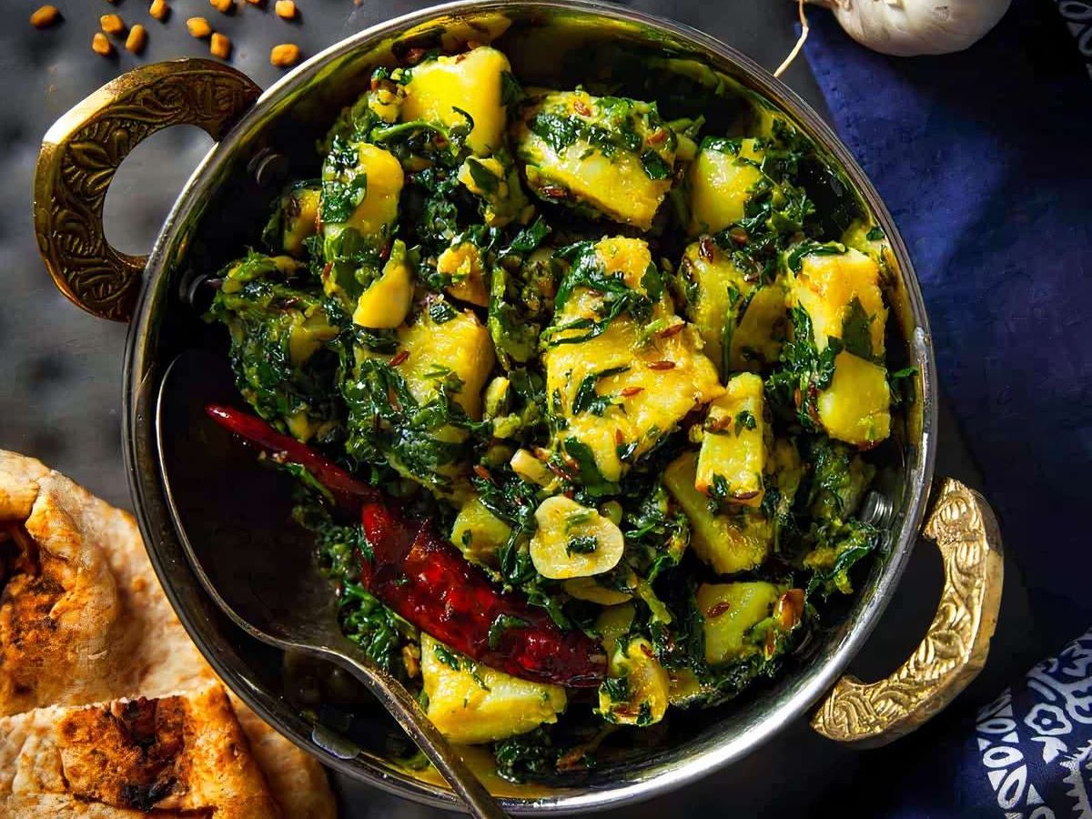Aloo Methi.