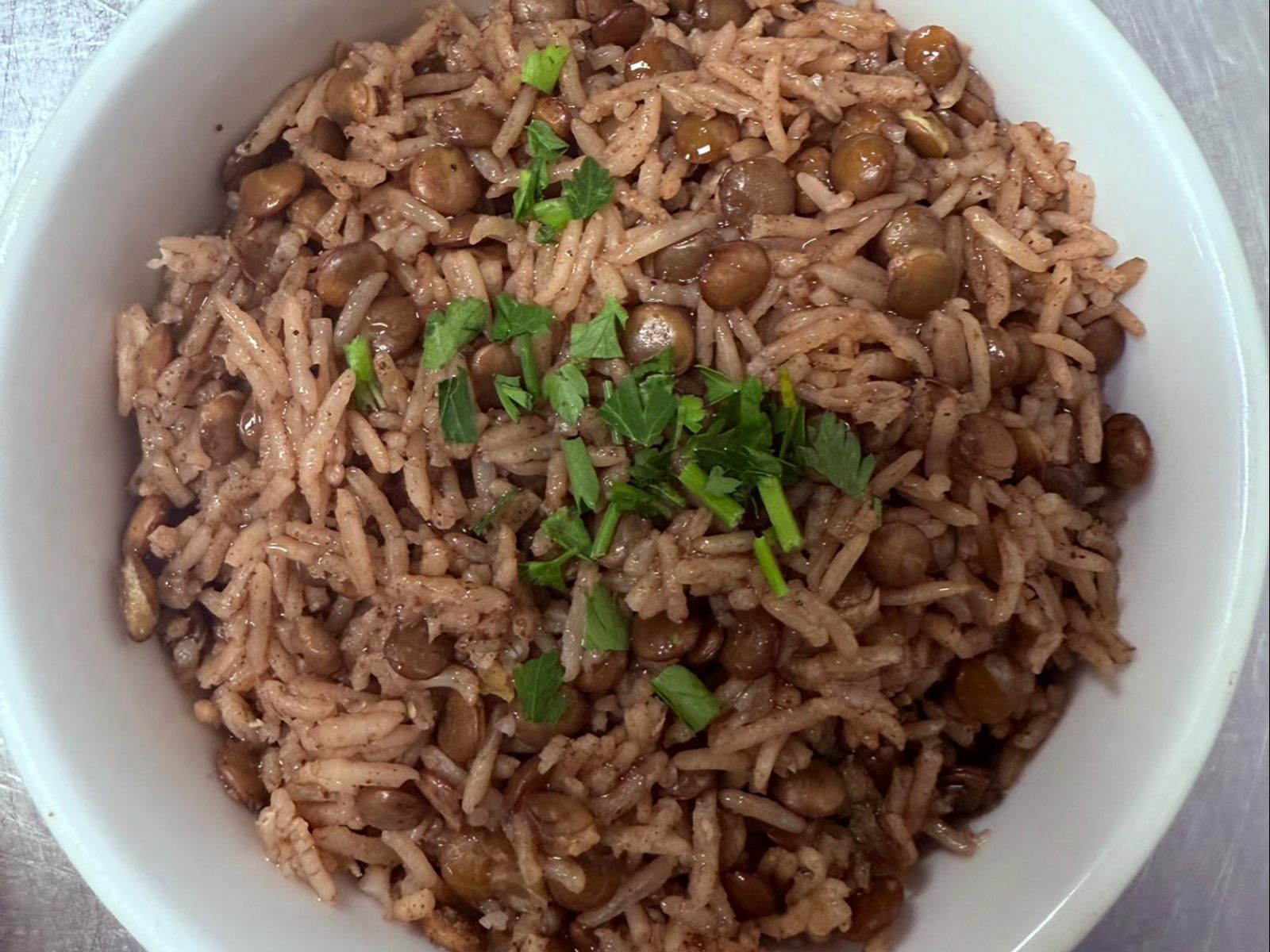 Lentil Rice.